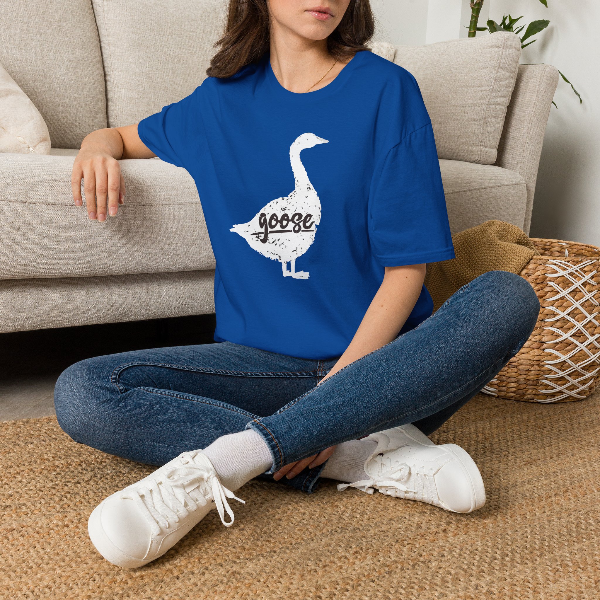 Goose White Goose Lot Shirt Unisex Softstyle - Image 46