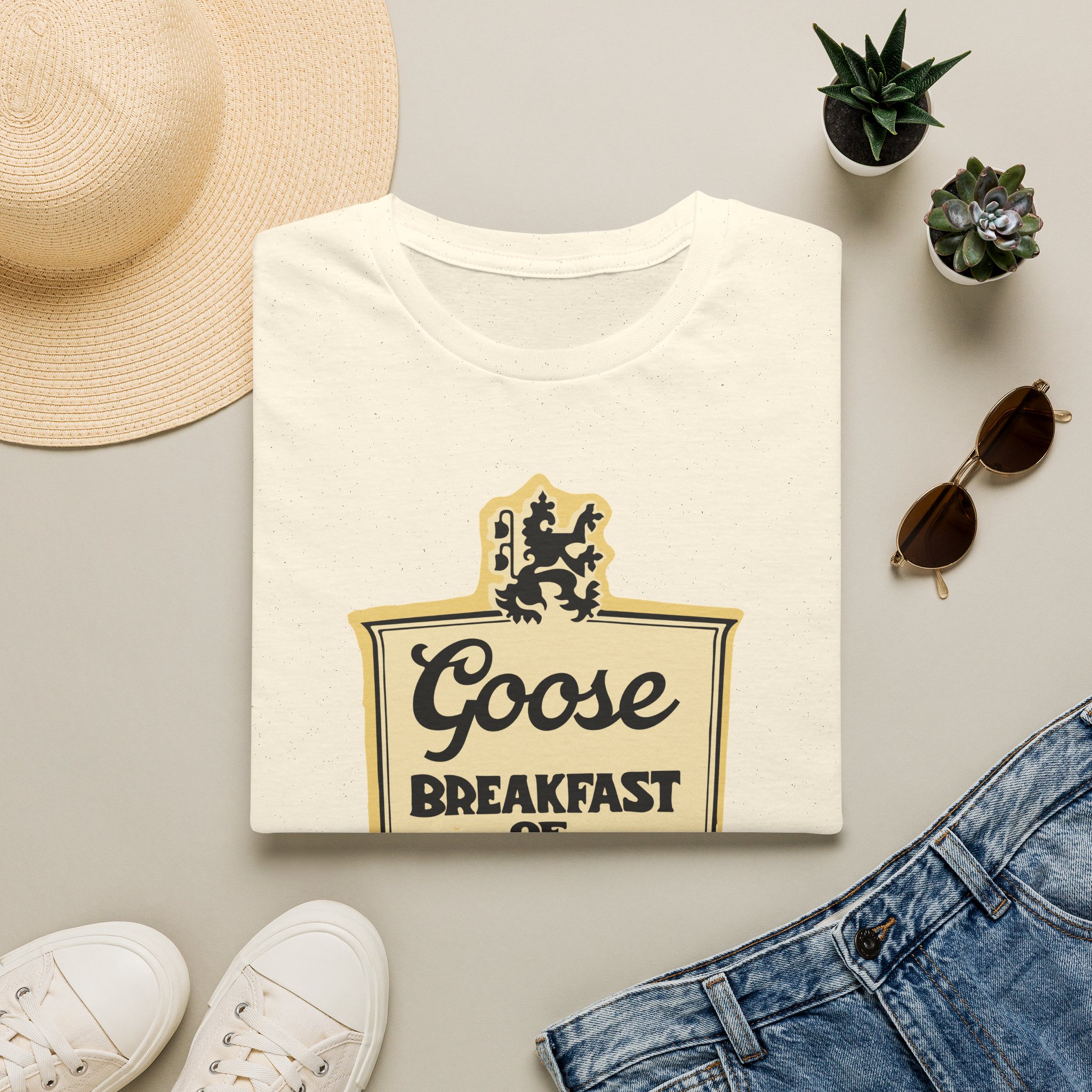 Goose Breakfast of Champions Lot Shirt Unisex Softstyle - Image 13