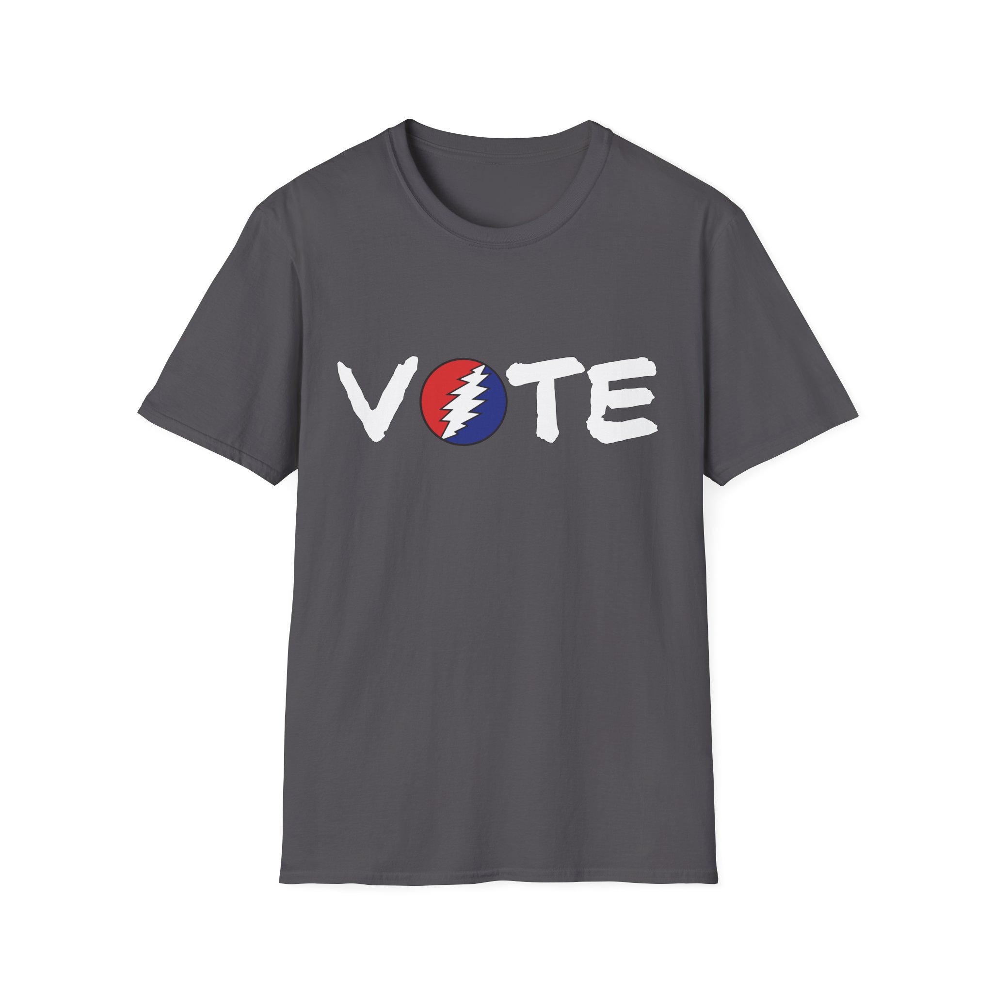 Grateful Dead Vote Lot Shirt White Unisex Softstyle - Image 47