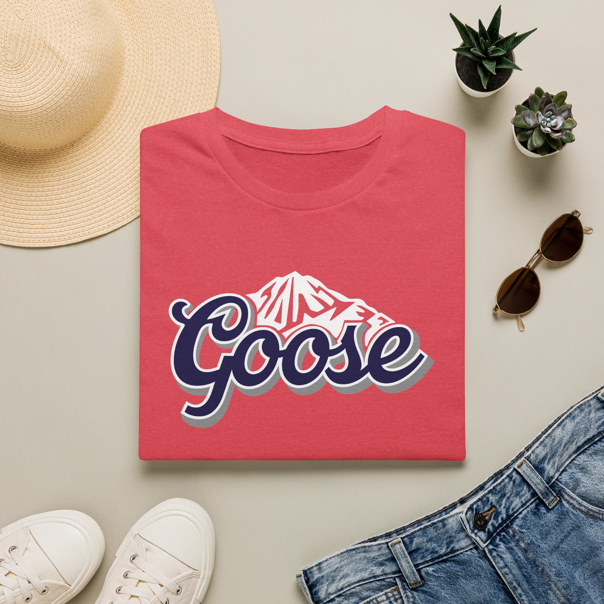 Goose Coors Blue Mountain Lot Shirt Unisex Softstyle - Image 57