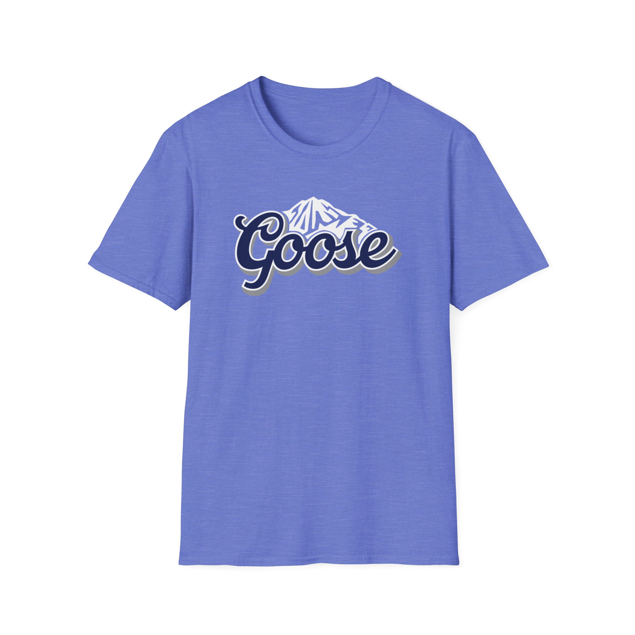 Goose Coors Blue Mountain Lot Shirt Unisex Softstyle - Image 35