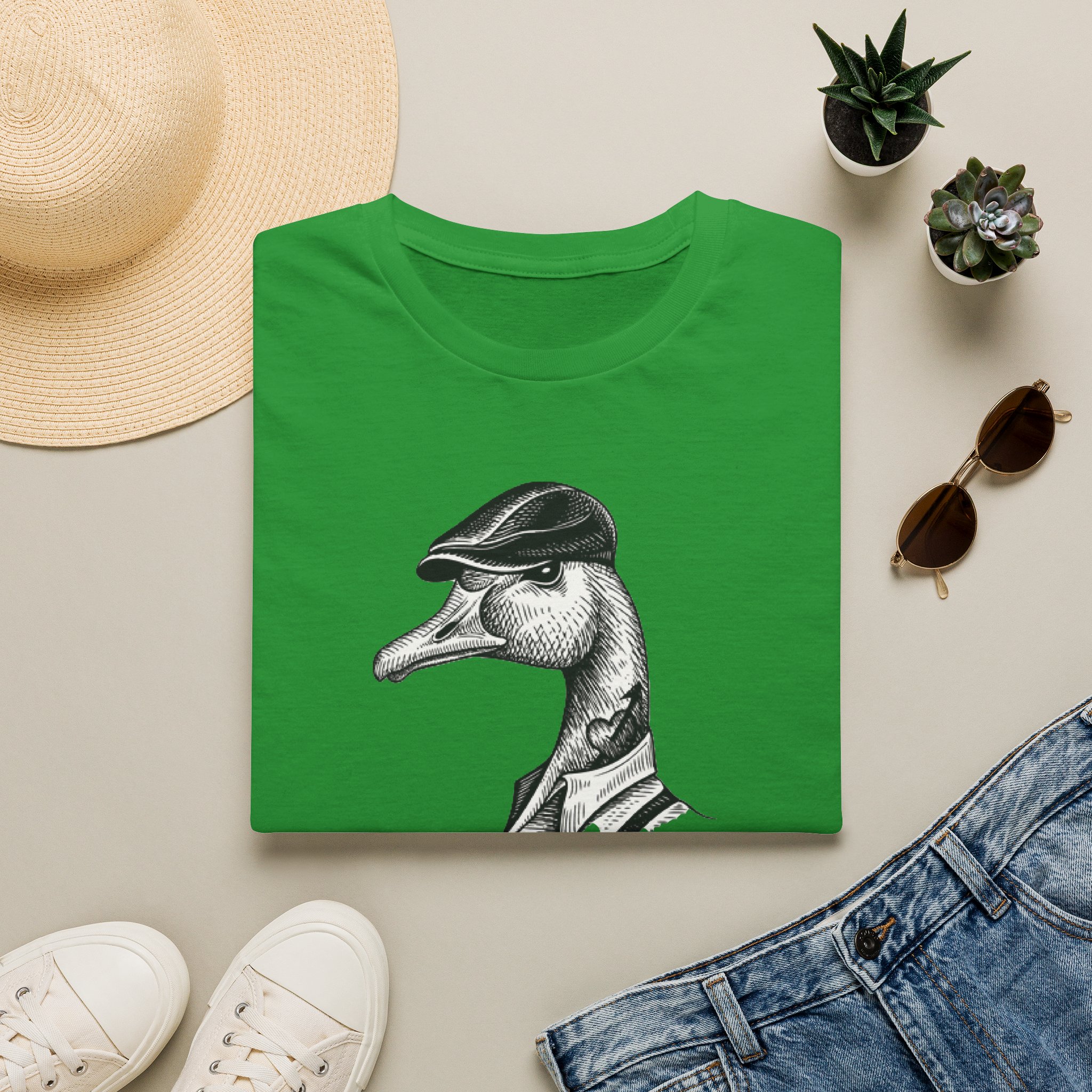 Goose Family Lot Shirt Unisex Softstyle - Image 21