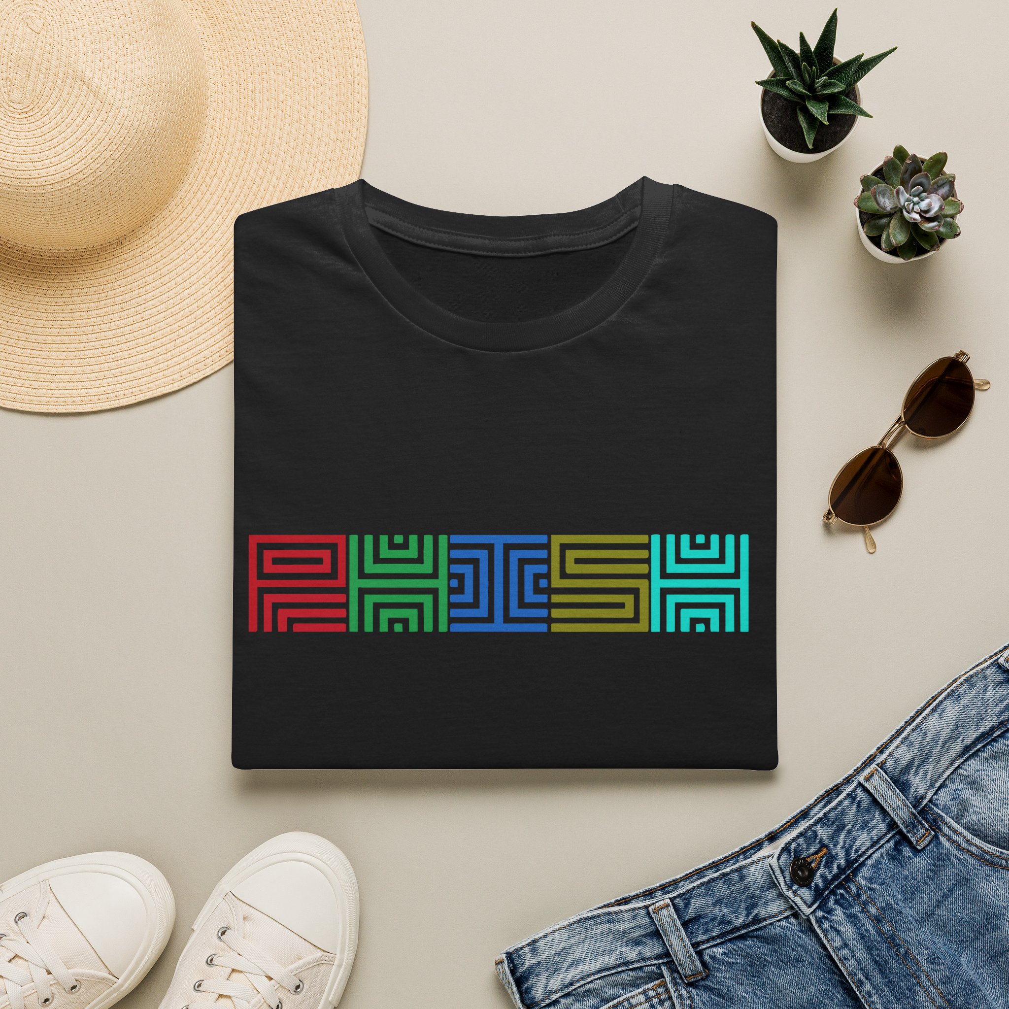 Phish Geometric Lot Shirt Unisex Softstyle - Image 2