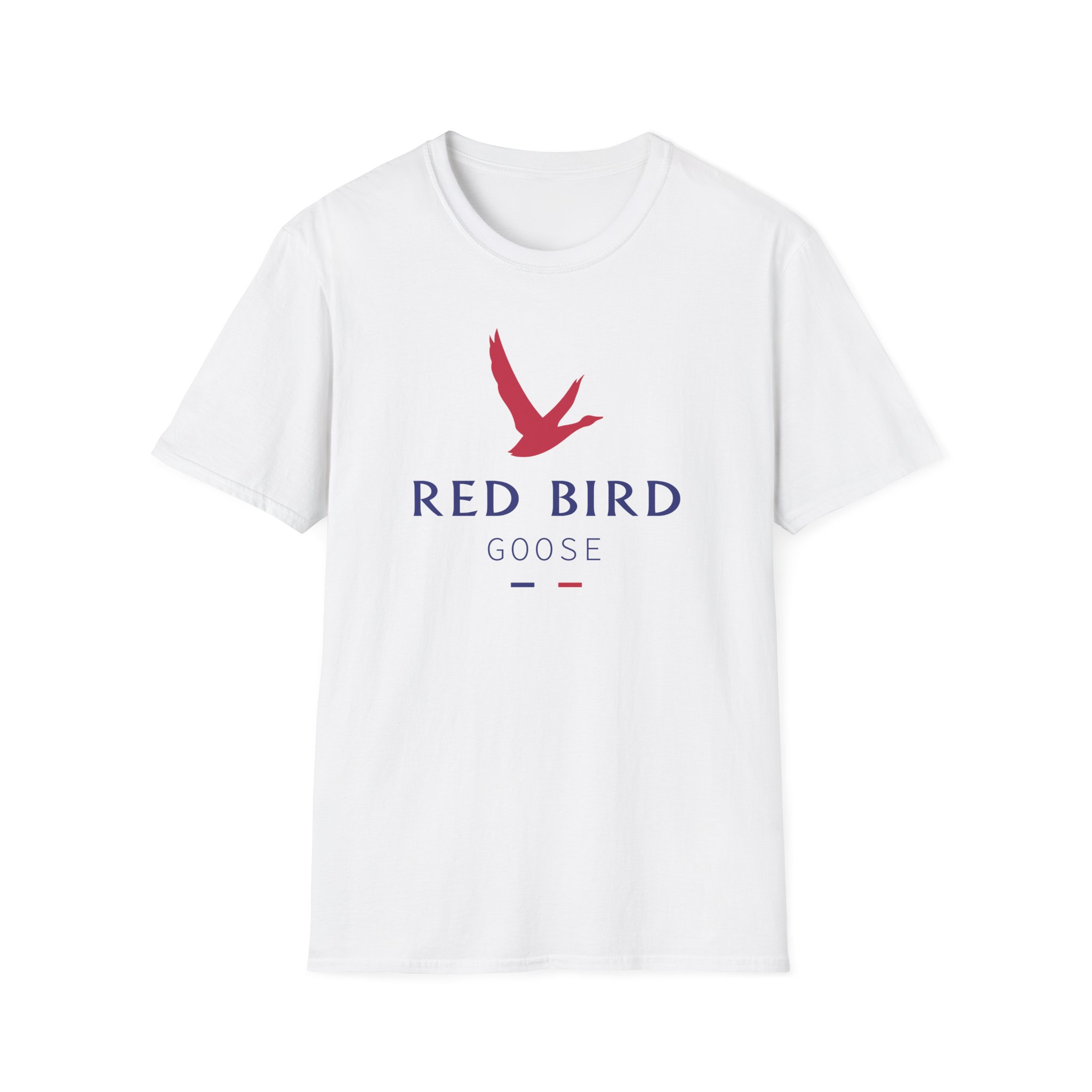 Goose Red Bird Grey Goose Lot Shirt Unisex Softstyle - Image 3