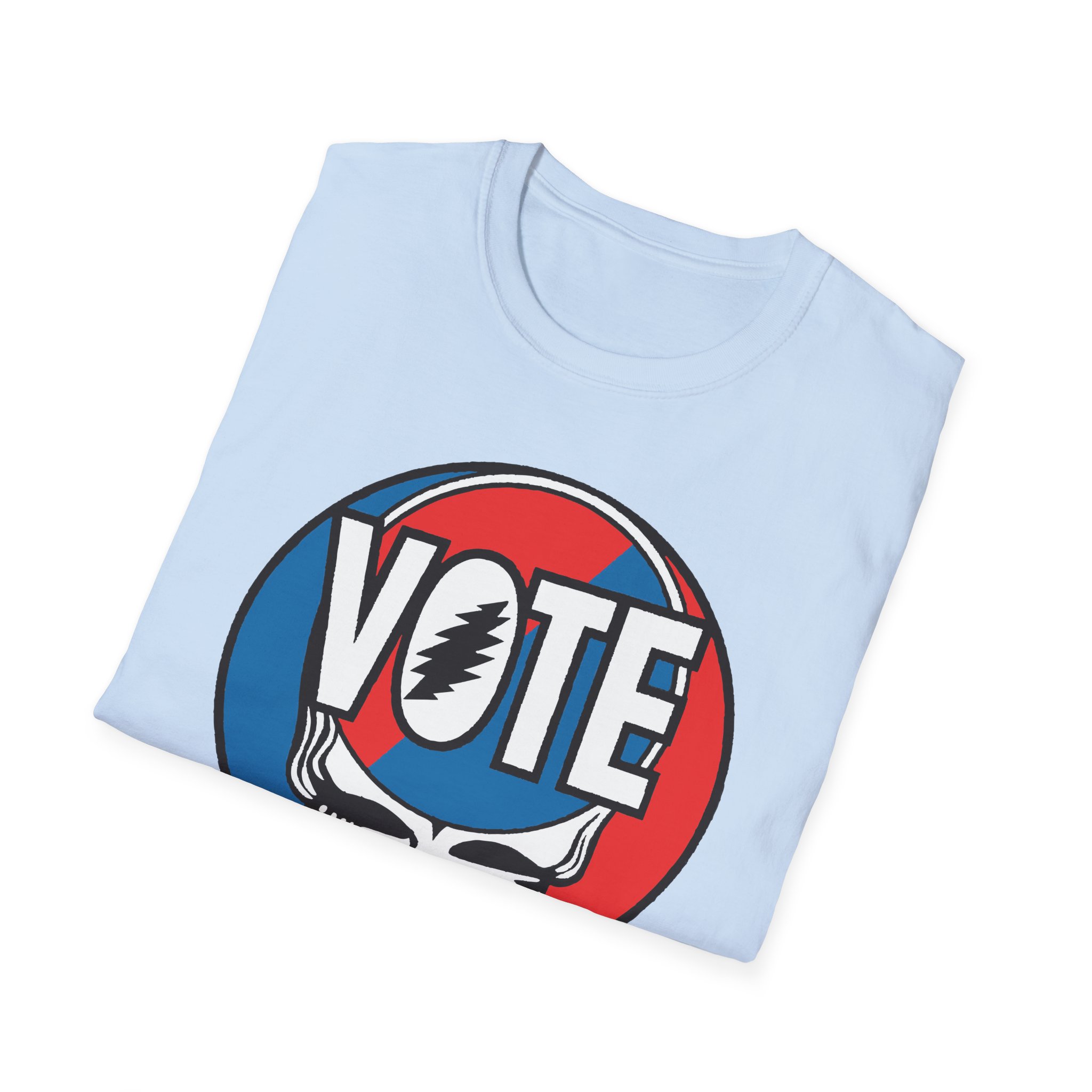 Grateful Dead Vote Lot Shirt Unisex Softstyle T-Shirt - Image 16