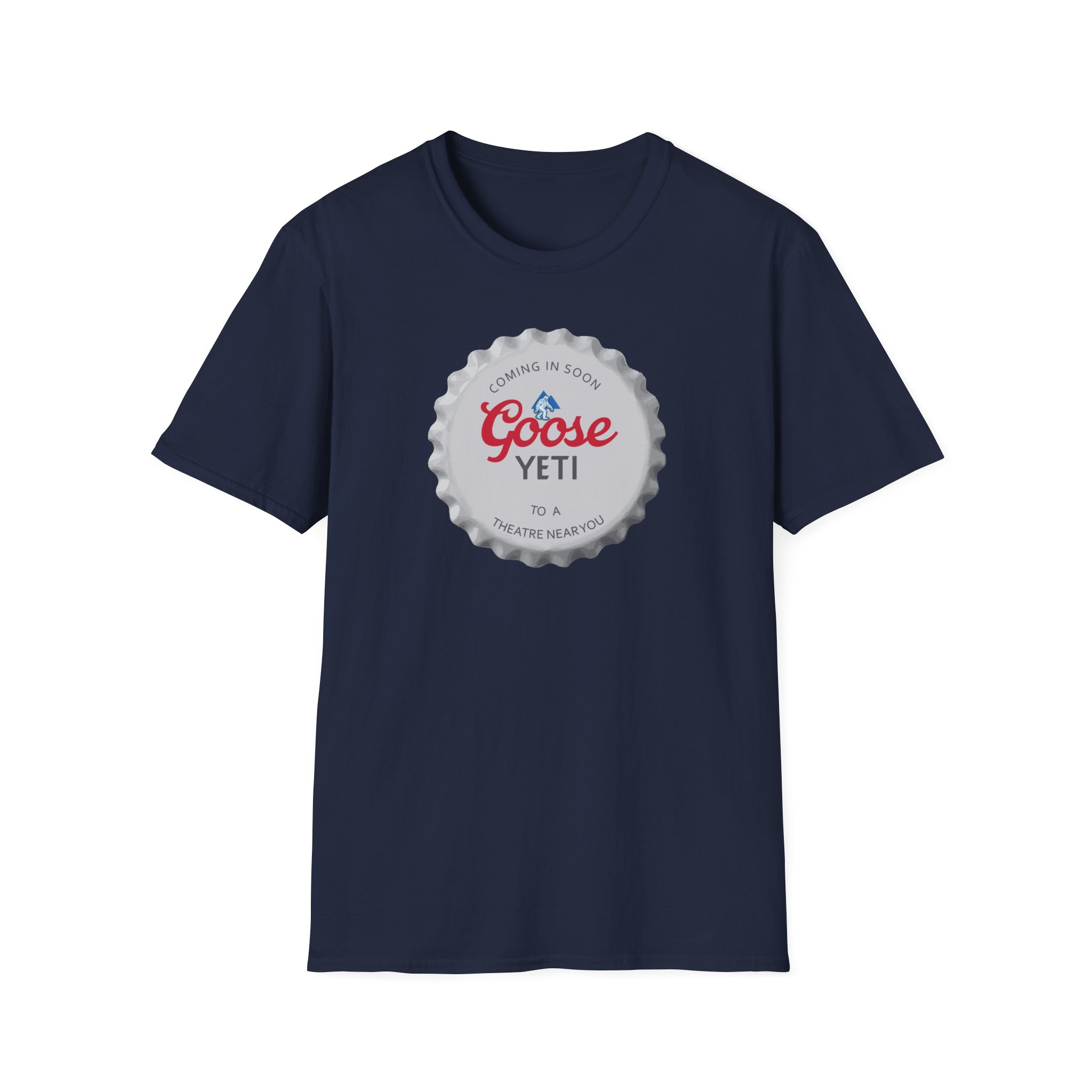 Goose Yeti Bottlecap Lot Shirt Unisex Softstyle - Image 39