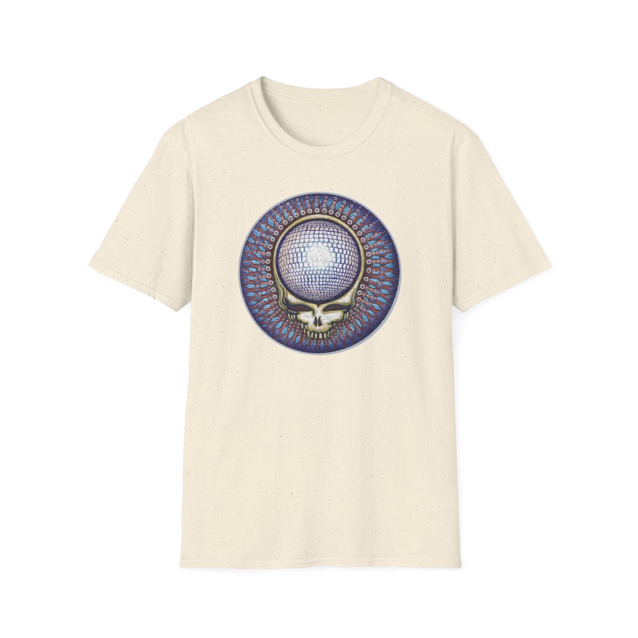 Grateful Dead Disco Ball Steal Your Face Lot Shirt Unisex Softstyle - Image 15