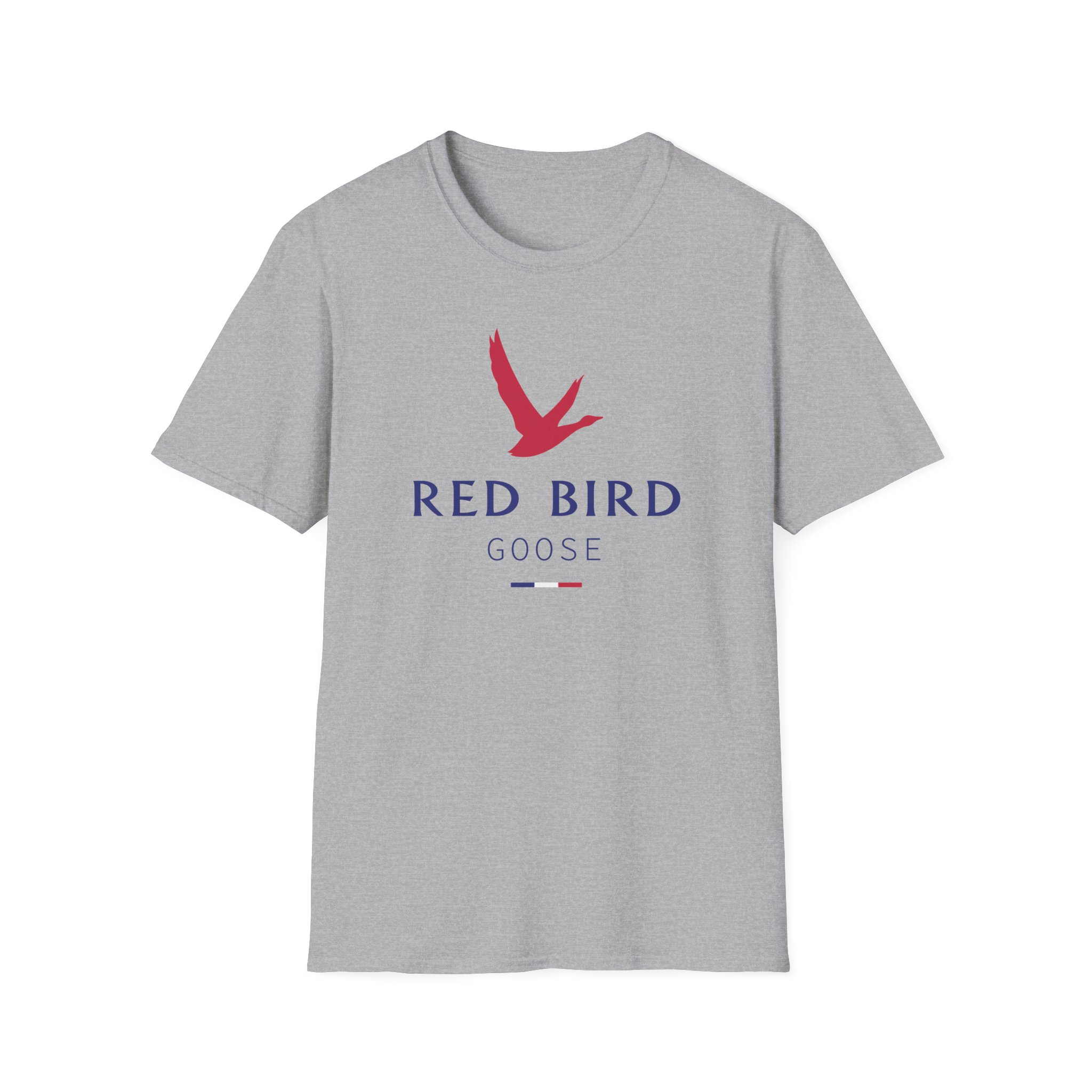 Goose Red Bird Grey Goose Lot Shirt Unisex Softstyle - Image 7