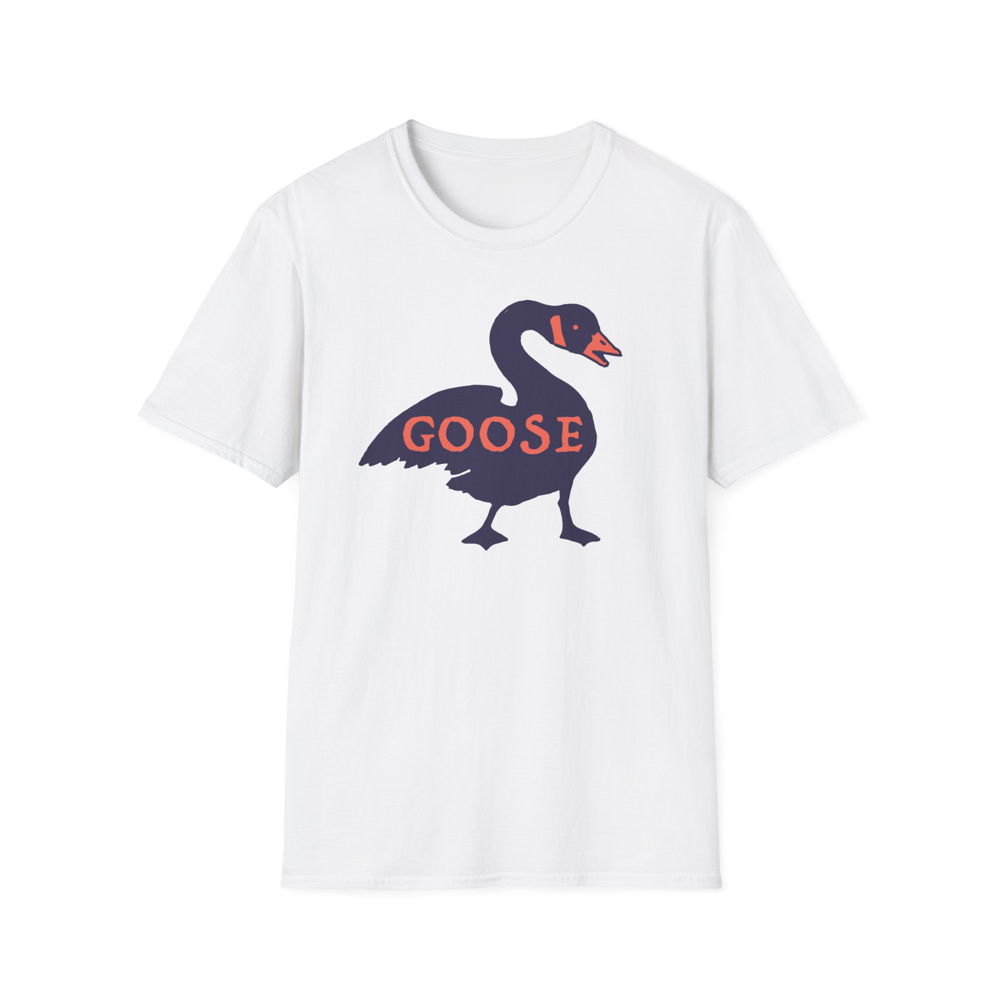 Goose Violet Orange Lot Shirt Unisex Softstyle - Image 3