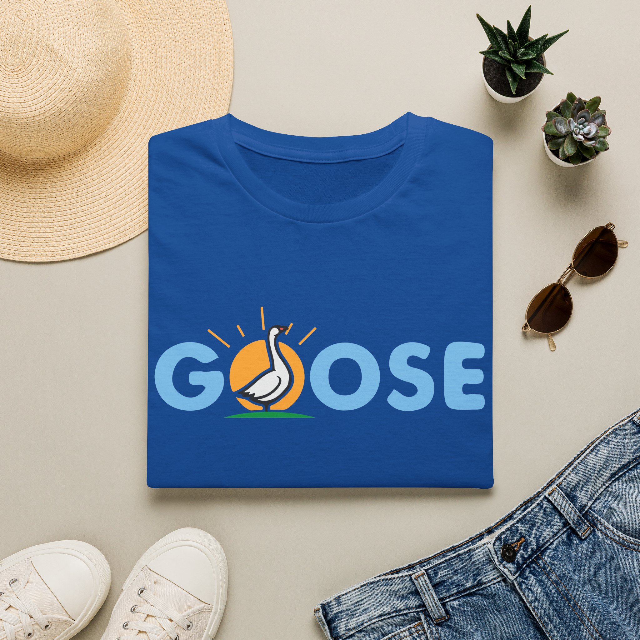 Goose Sunshine Lot Shirt Unisex Softstyle - Image 45