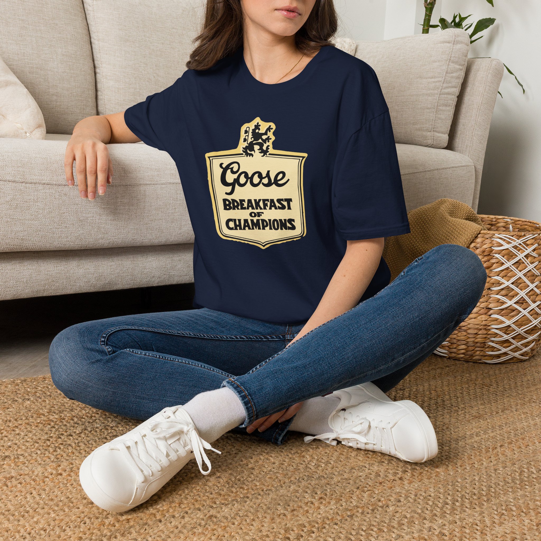 Goose Breakfast of Champions Lot Shirt Unisex Softstyle - Image 50