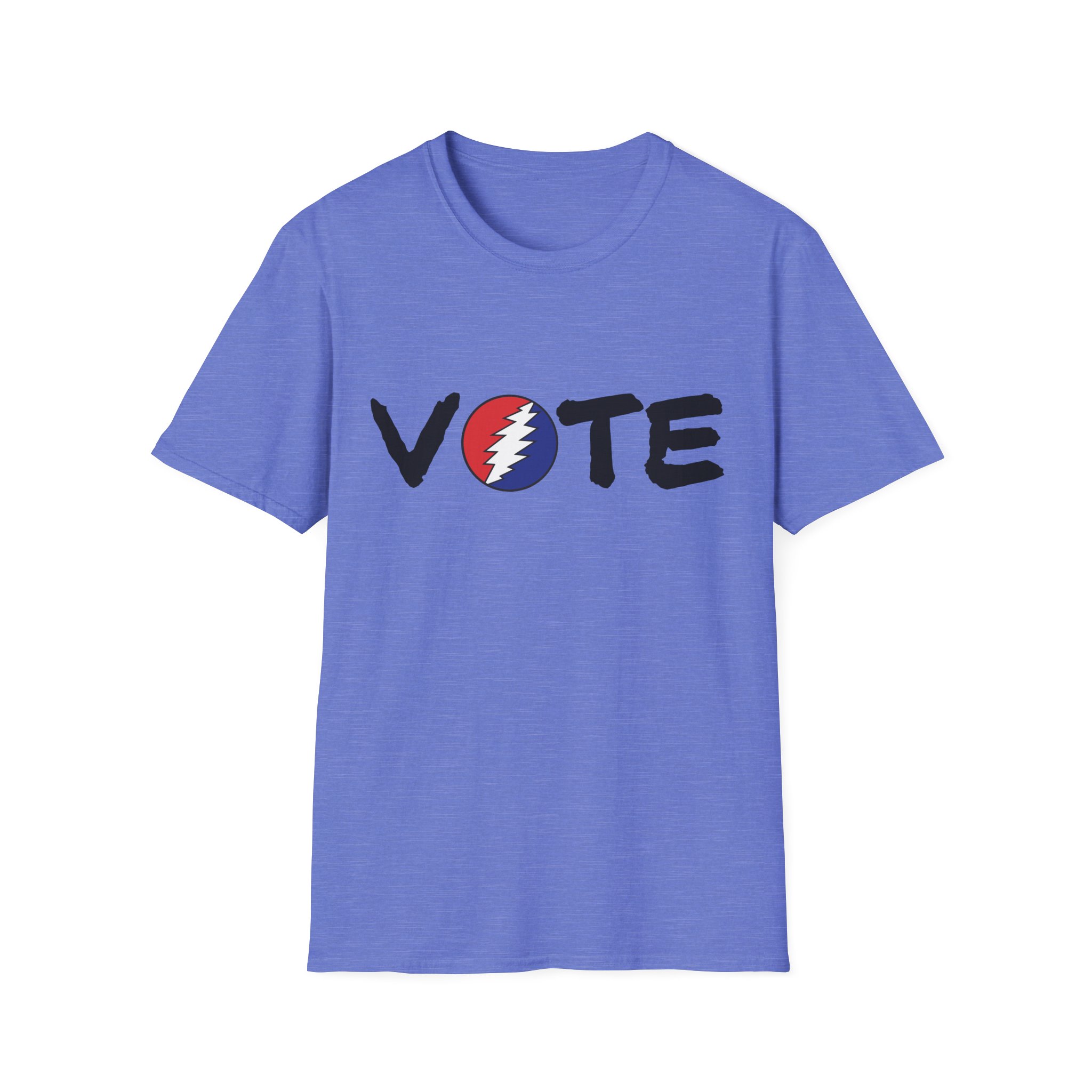 Grateful Dead Vote Lot Shirt Black Unisex Softstyle - Image 19