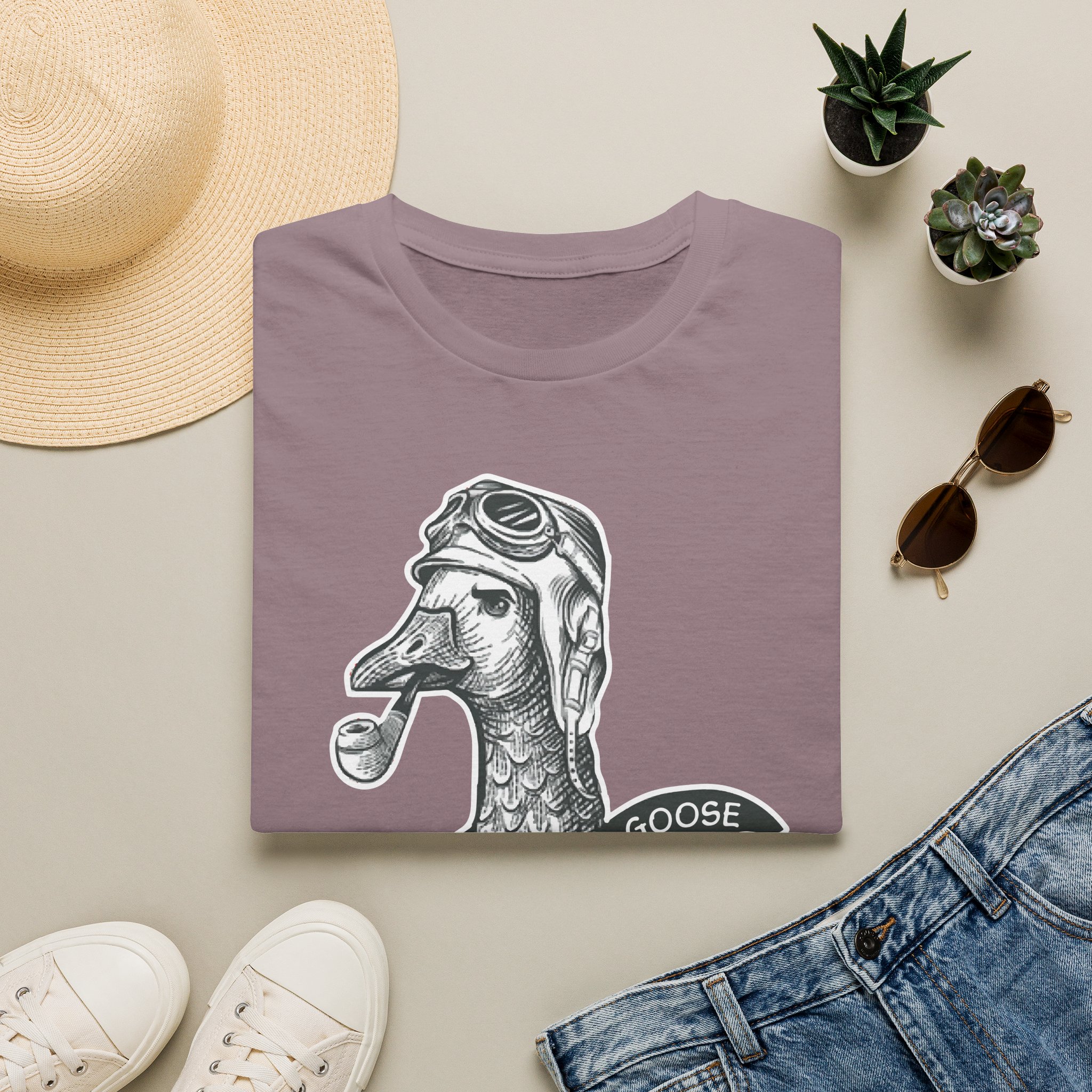 Goose Pilot Lot Shirt Unisex Softstyle - Image 53