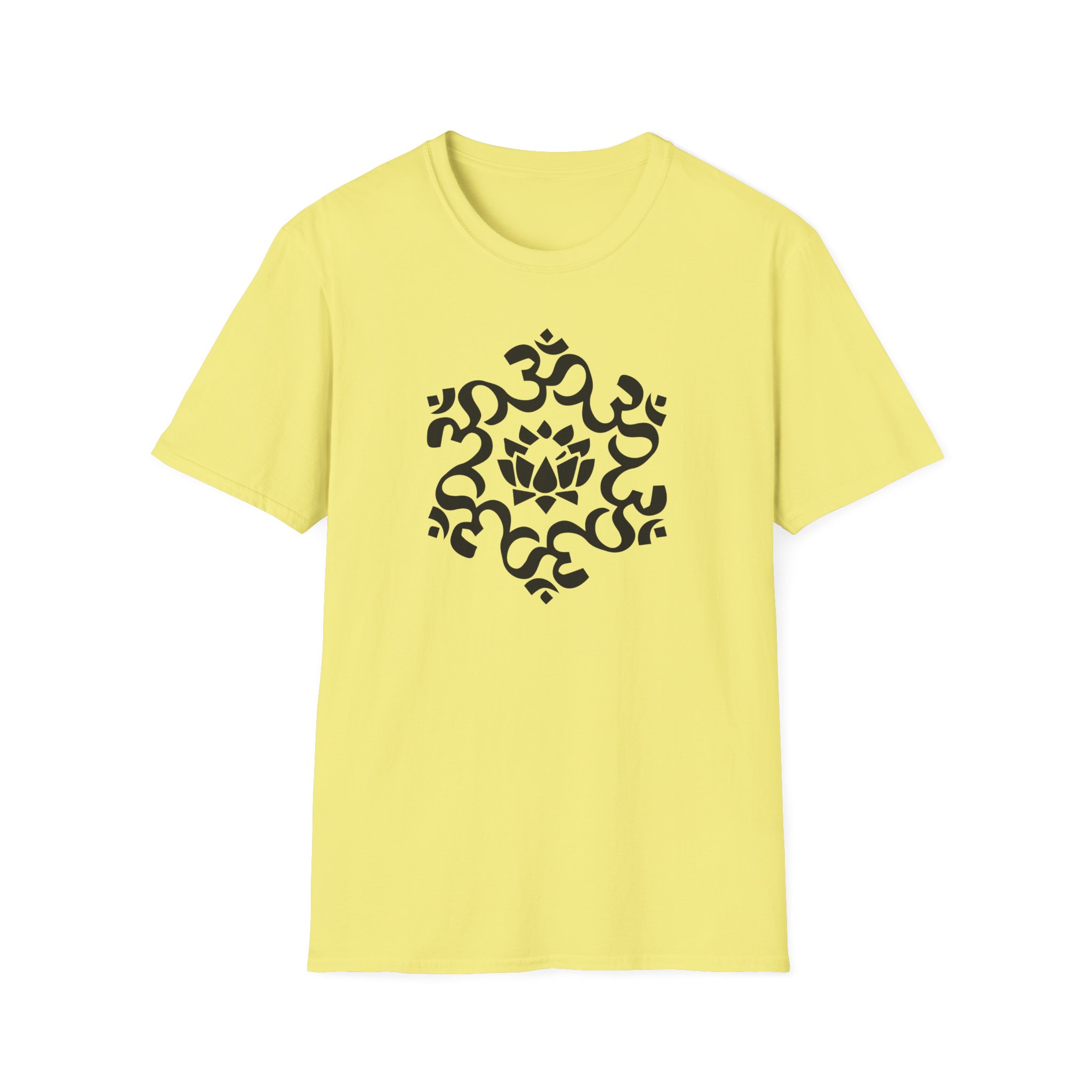 Third Eye om lotus Unisex Softstyle T-Shirt - Image 10