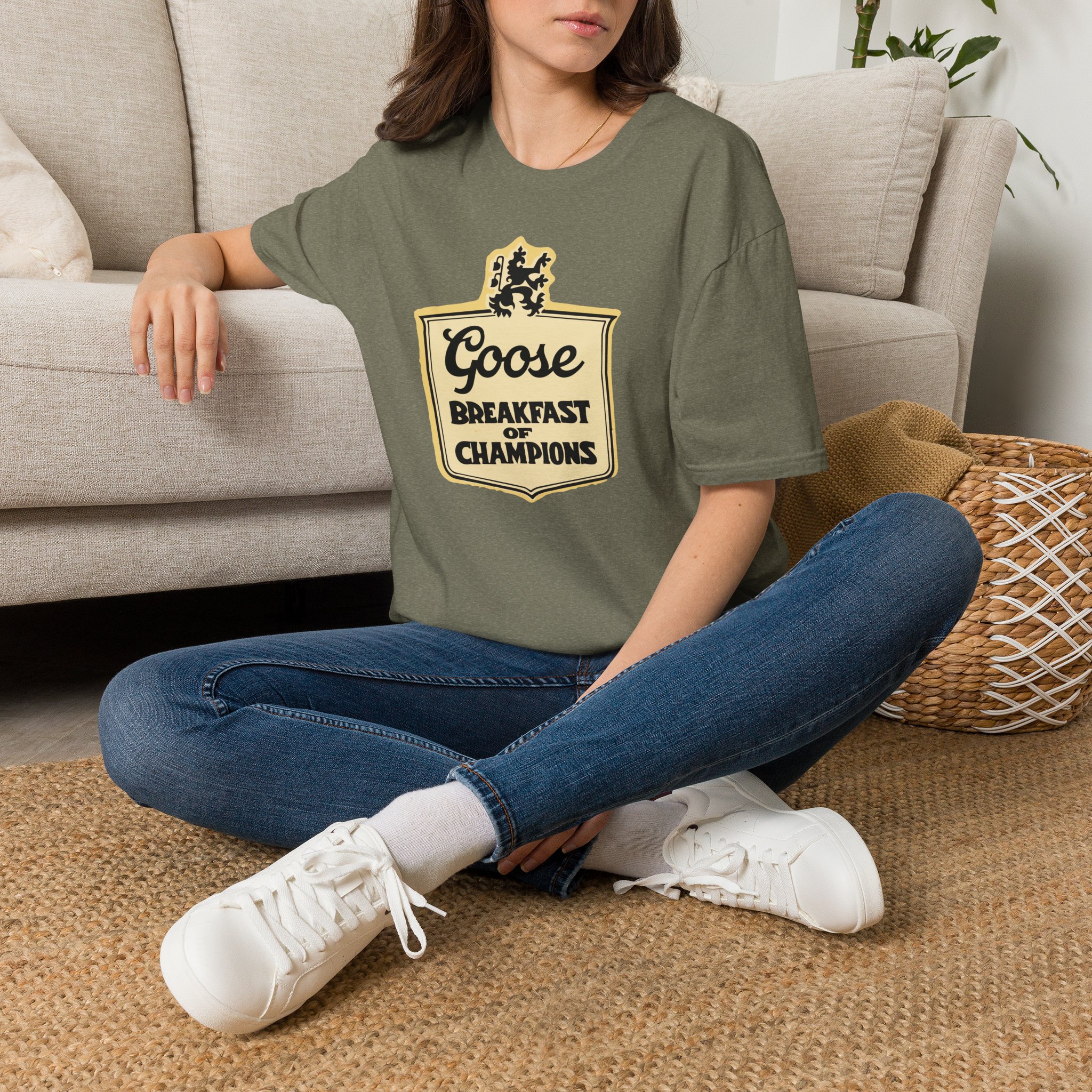 Goose Breakfast of Champions Lot Shirt Unisex Softstyle - Image 22