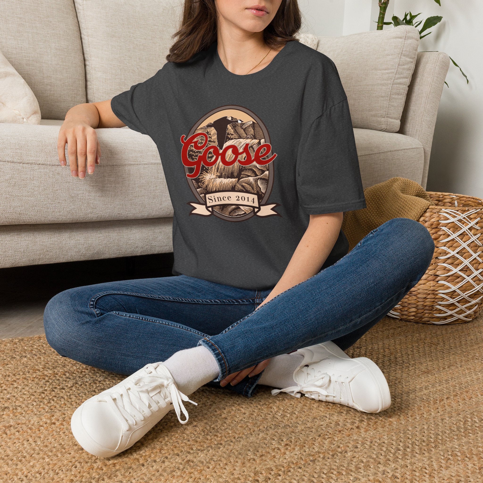Goose Waterfall Banner Lot Shirt Unisex Softstyle - Image 30