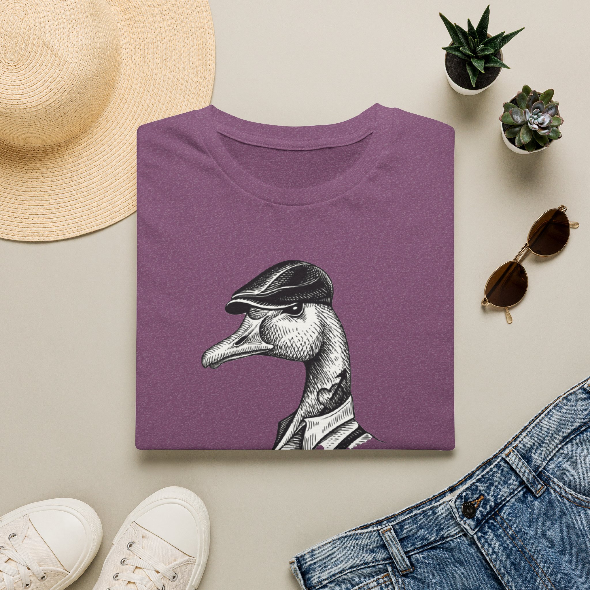Goose Family Lot Shirt Unisex Softstyle - Image 53