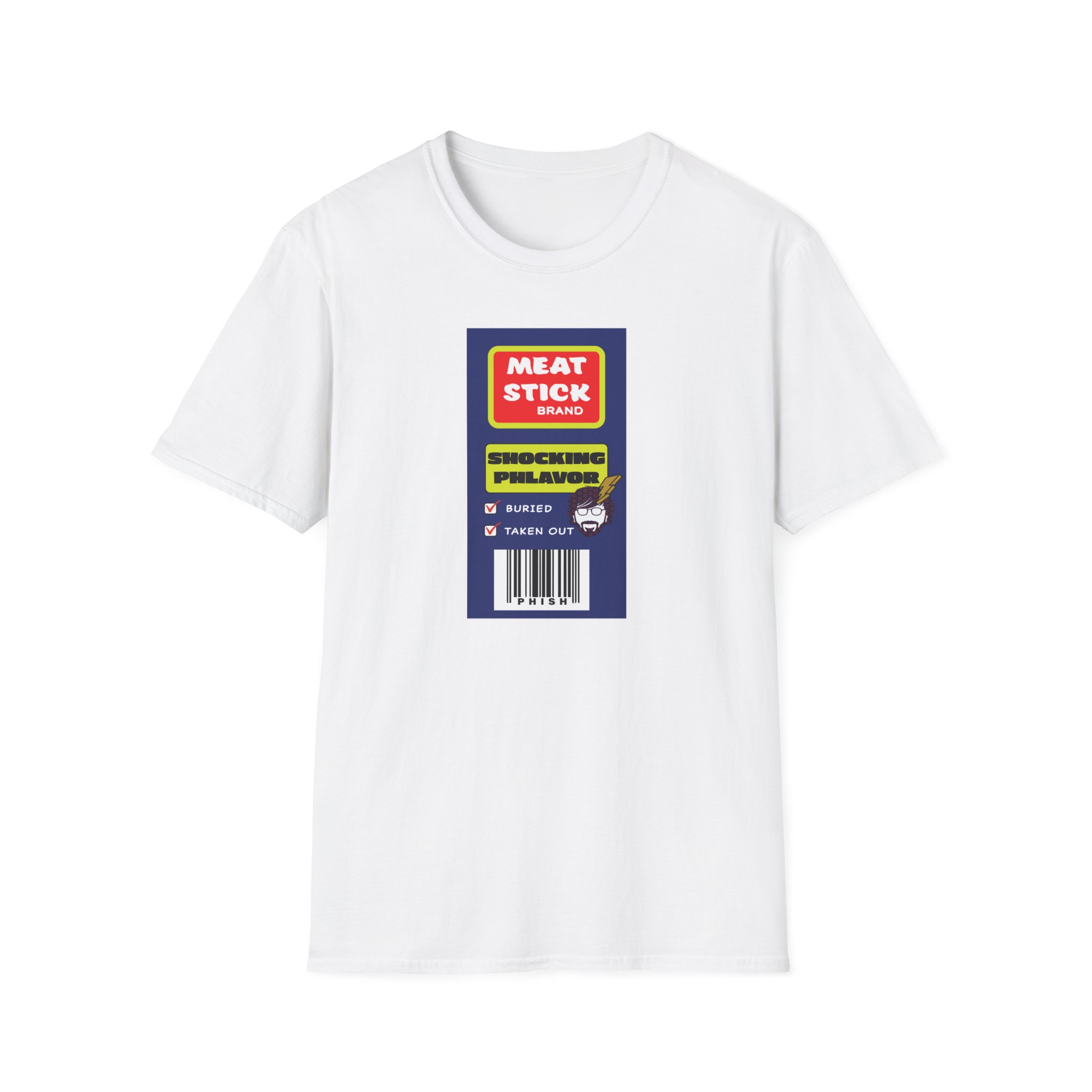 Phish Meatstick Snack Stick Lot Shirt Unisex Softstyle