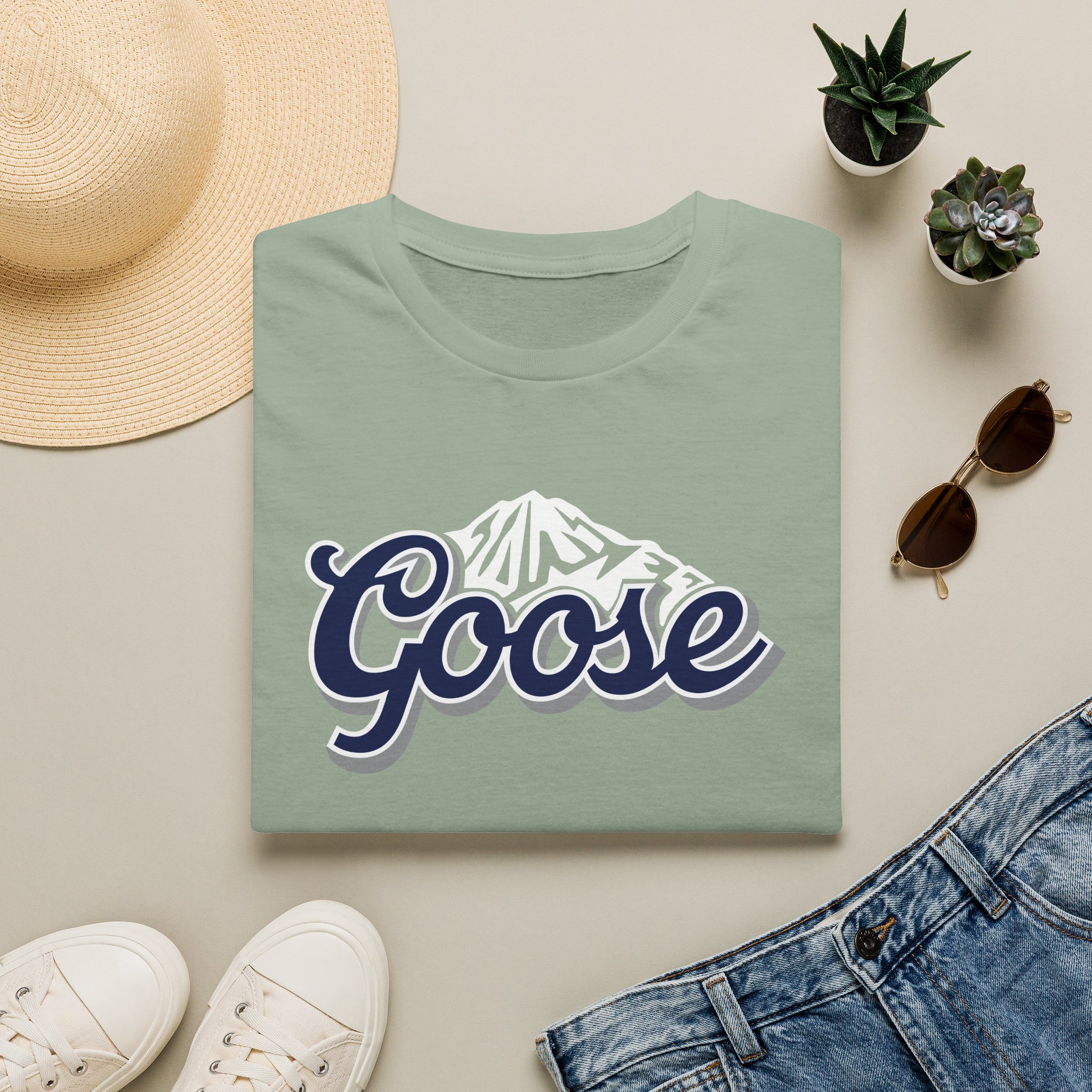 Goose Coors Blue Mountain Lot Shirt Unisex Softstyle - Image 17