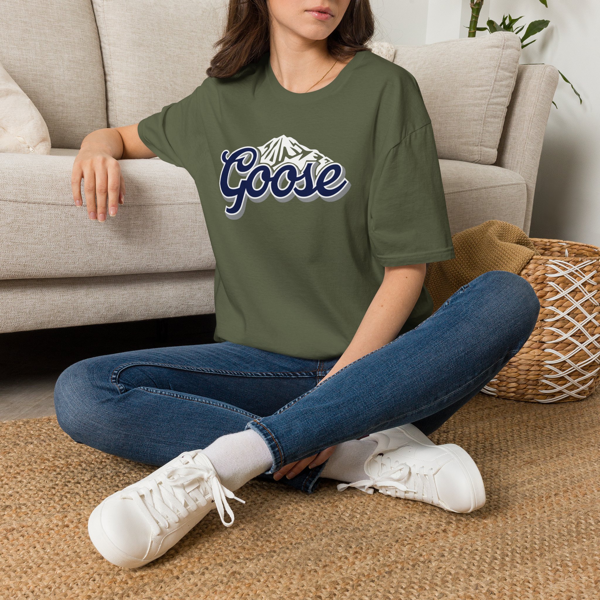 Goose Coors Blue Mountain Lot Shirt Unisex Softstyle - Image 14