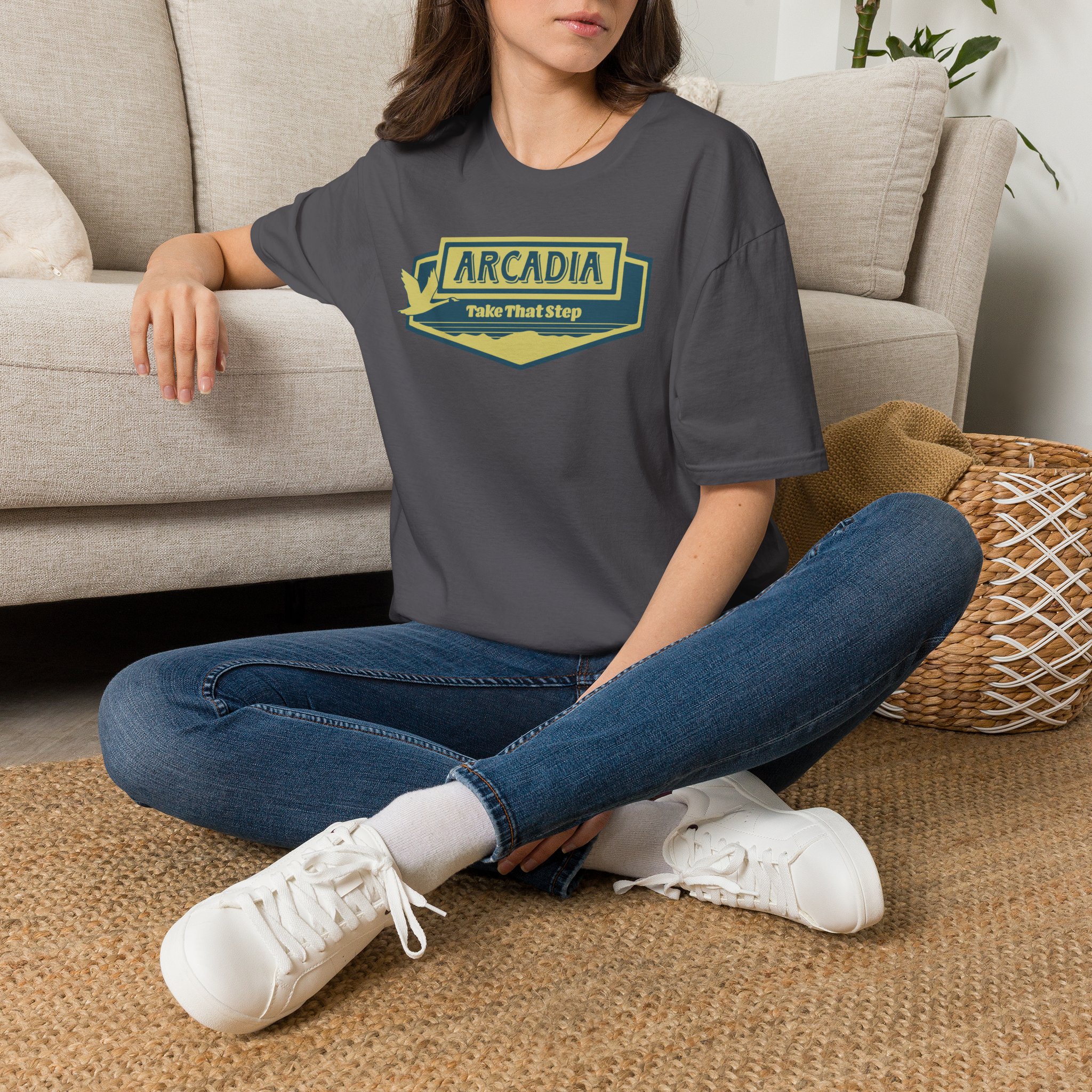 Goose Arcadia Take That Step Lot Shirt Unisex Softstyle - Image 34