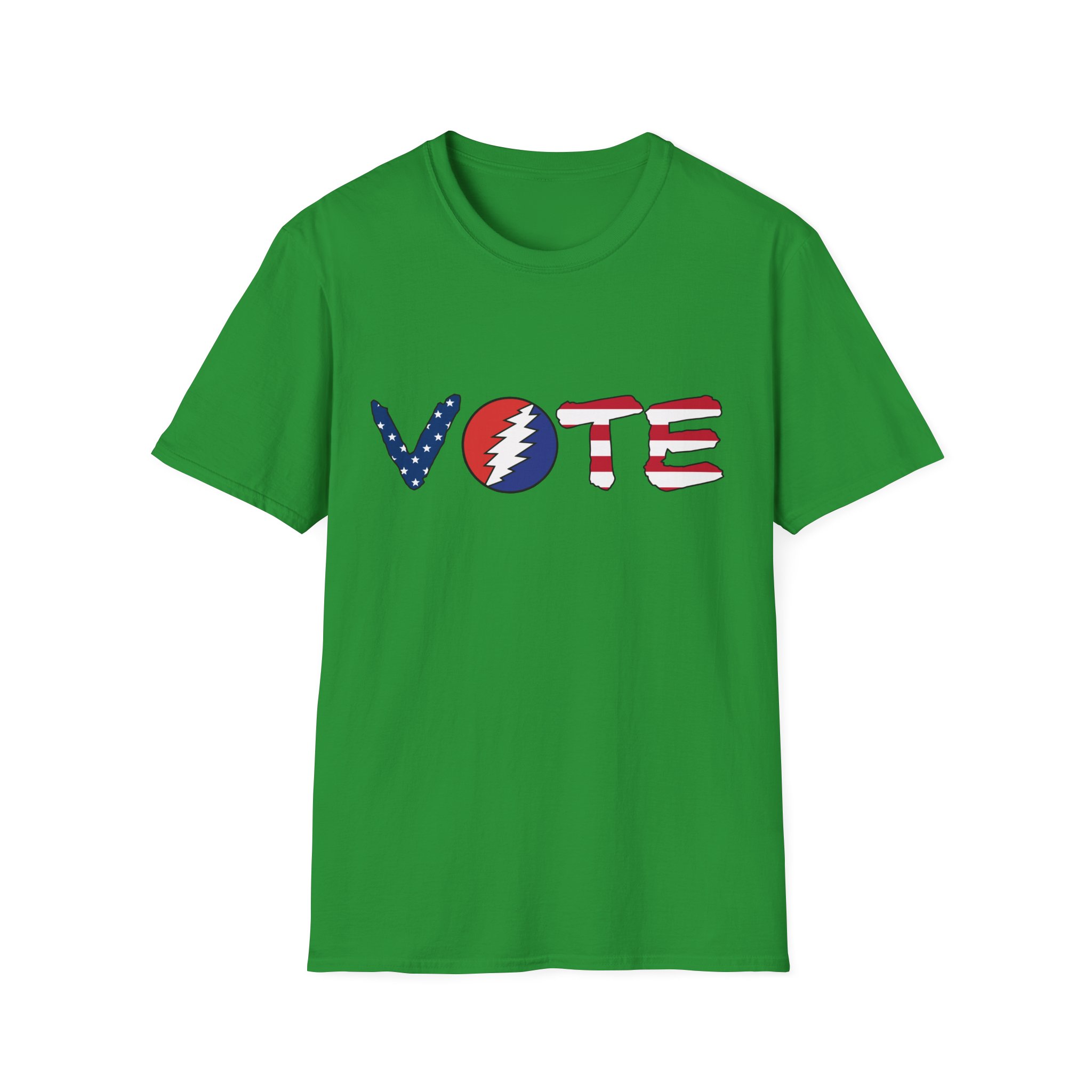 Grateful Dead Vote Lot Shirt Flag Unisex Softstyle - Image 23