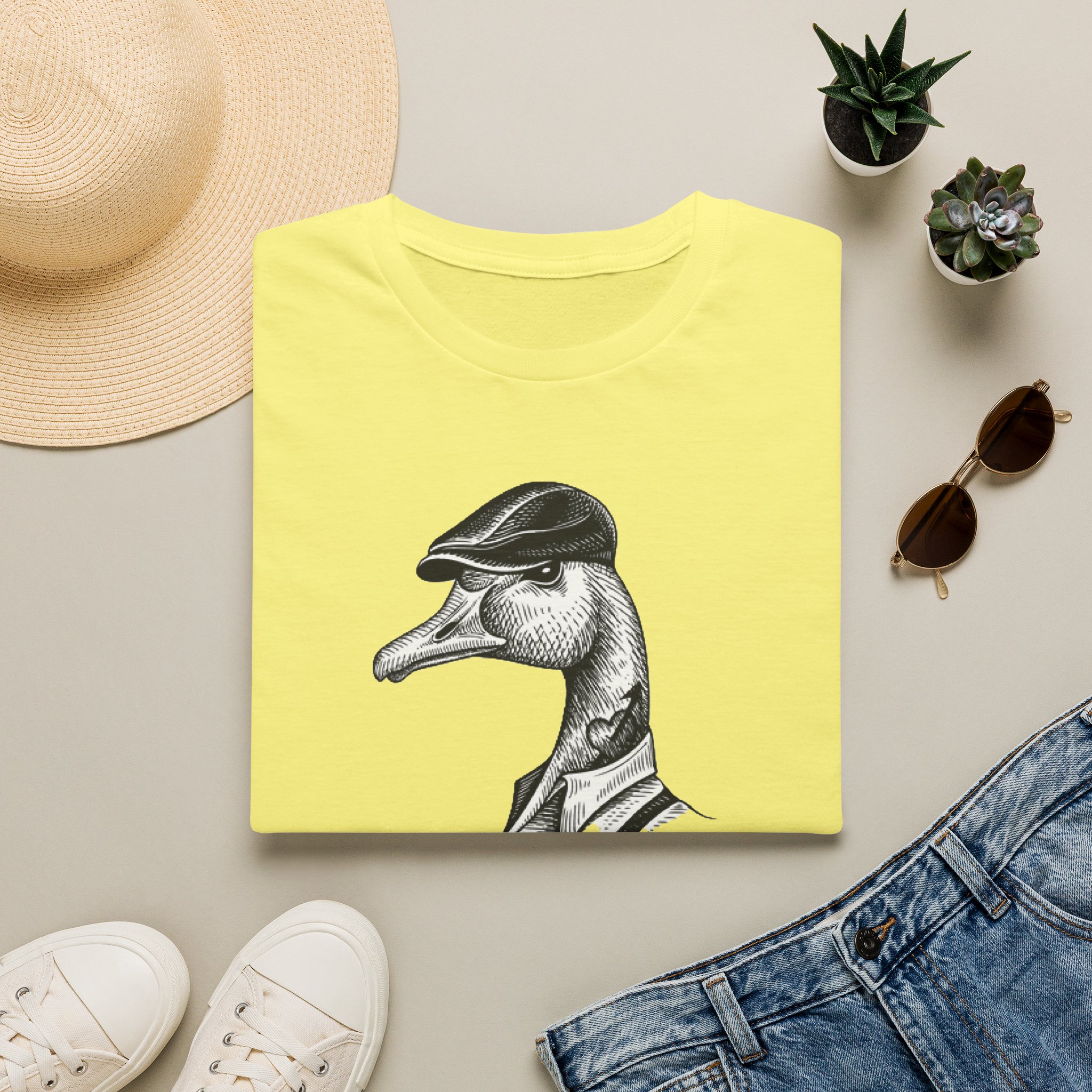 Goose Family Lot Shirt Unisex Softstyle - Image 9