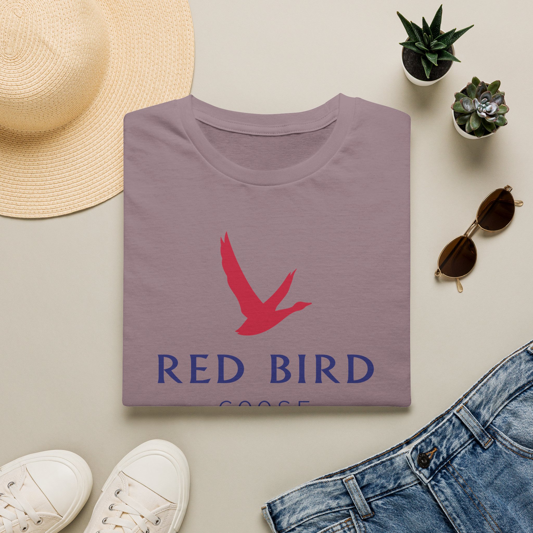 Goose Red Bird Grey Goose Lot Shirt Unisex Softstyle - Image 21