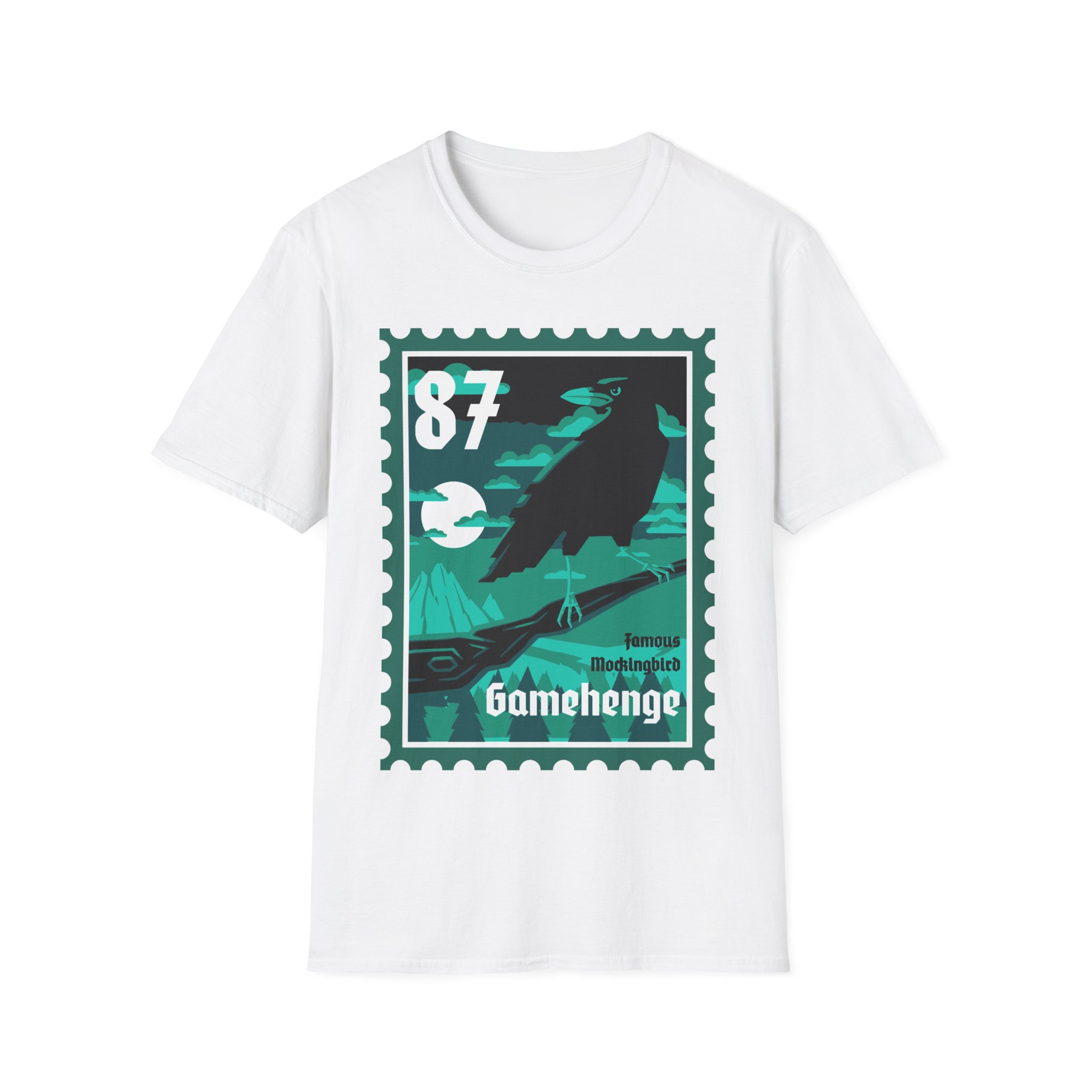 Phish Gamehenge Famous Mockingbird Lot Shirt Unisex Softstyle