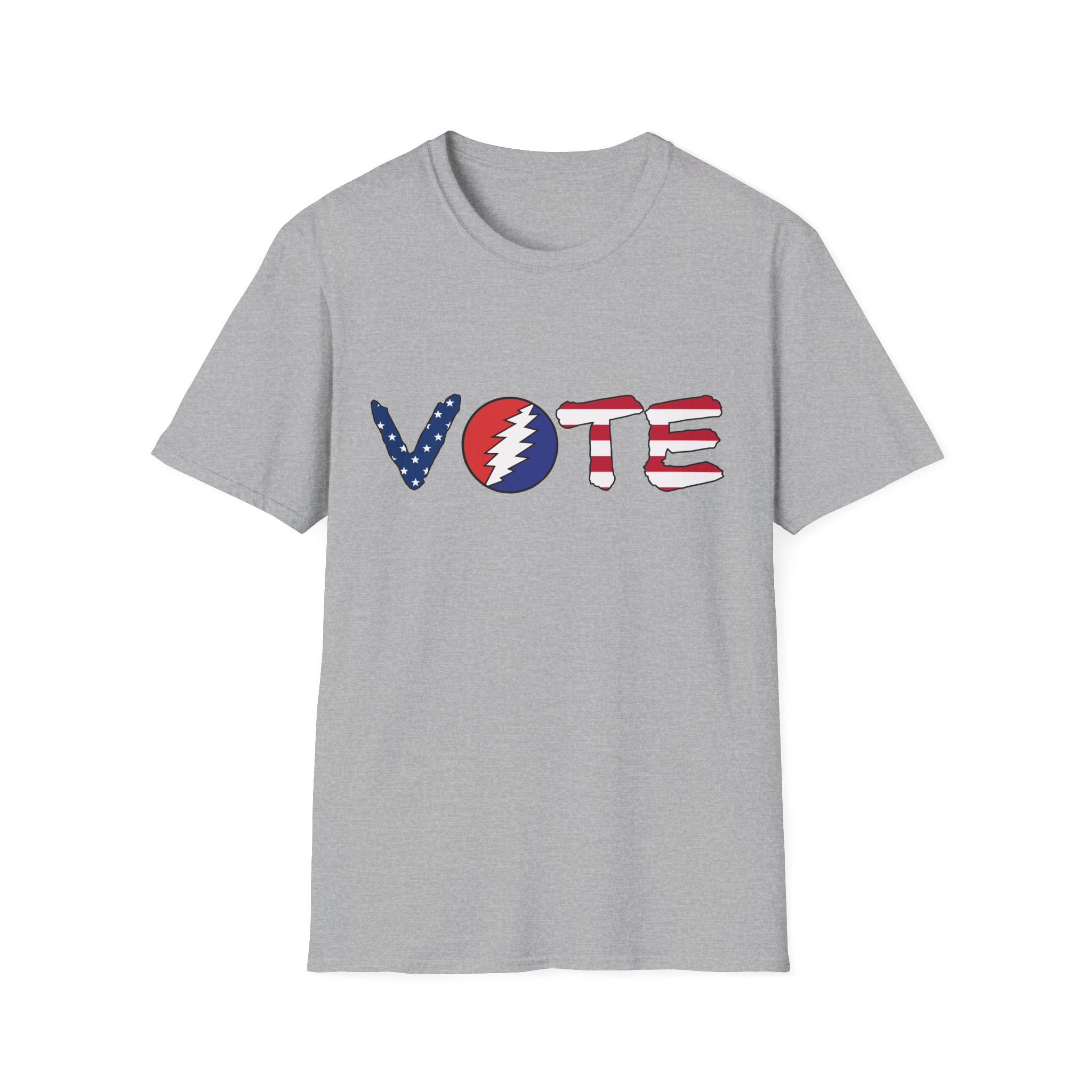 Grateful Dead Vote Lot Shirt Flag Unisex Softstyle - Image 11