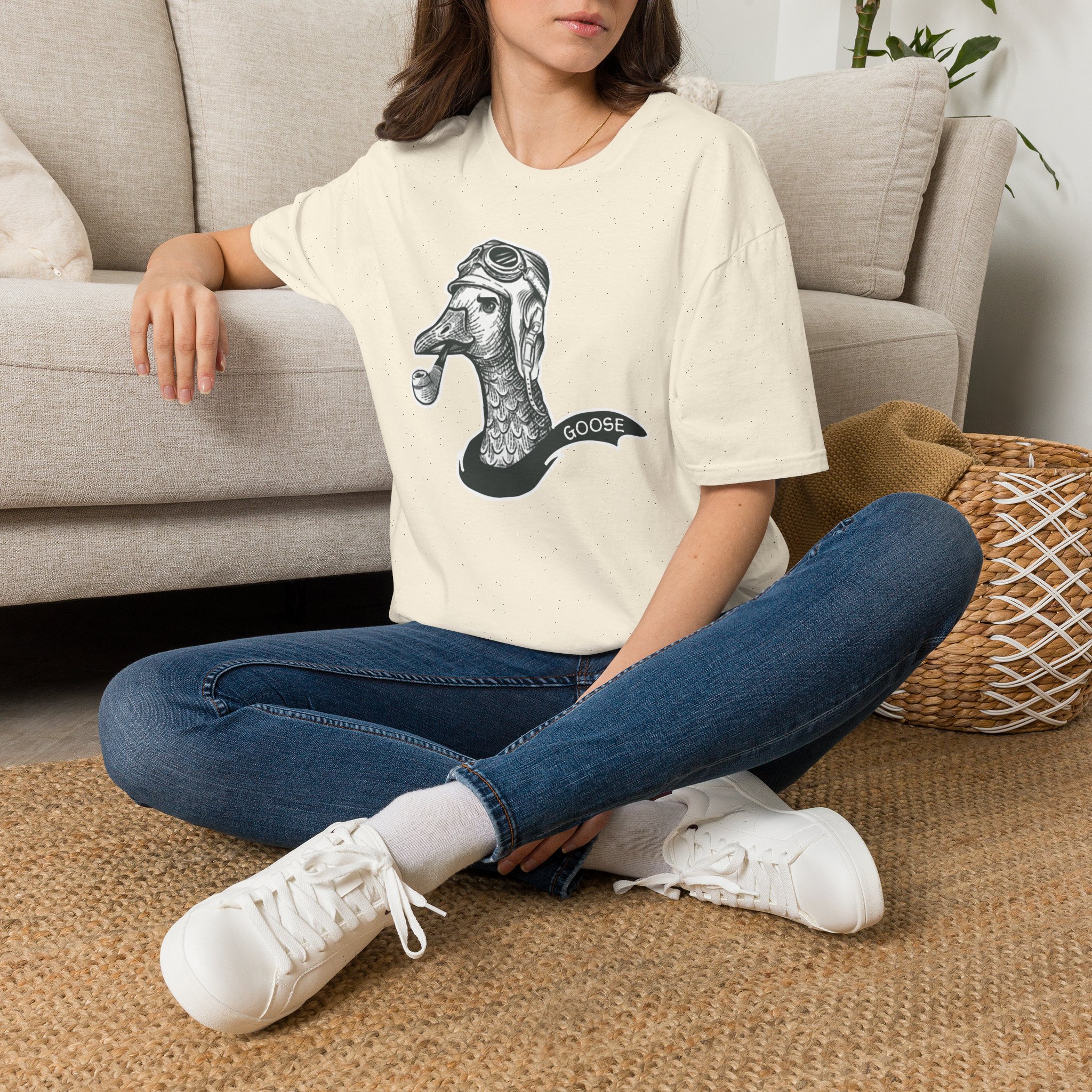 Goose Pilot Lot Shirt Unisex Softstyle - Image 14
