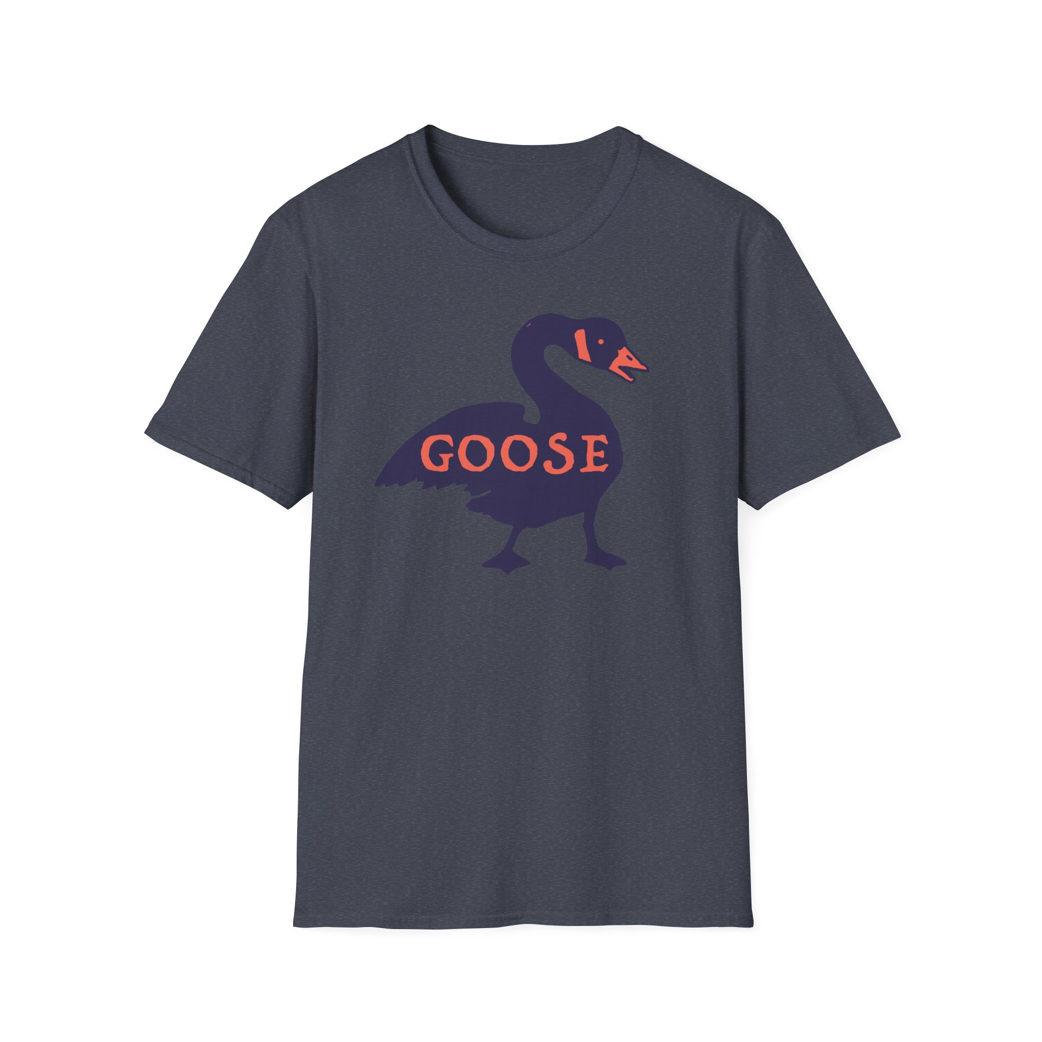 Goose Violet Orange Lot Shirt Unisex Softstyle - Image 47