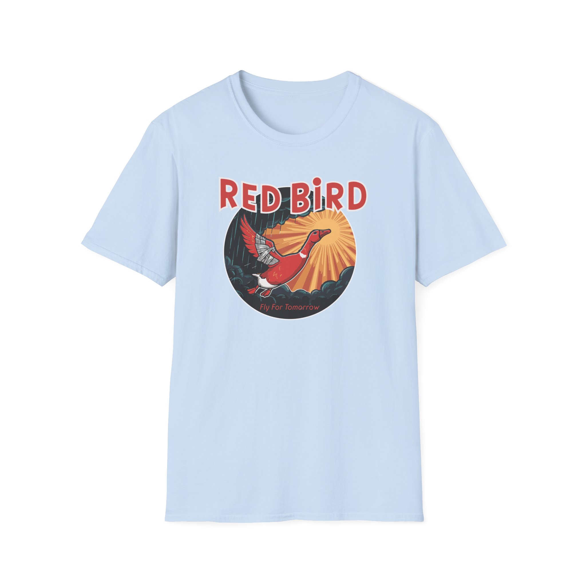 Goose Red Bird Lot Shirt Unisex Softstyle - Image 31
