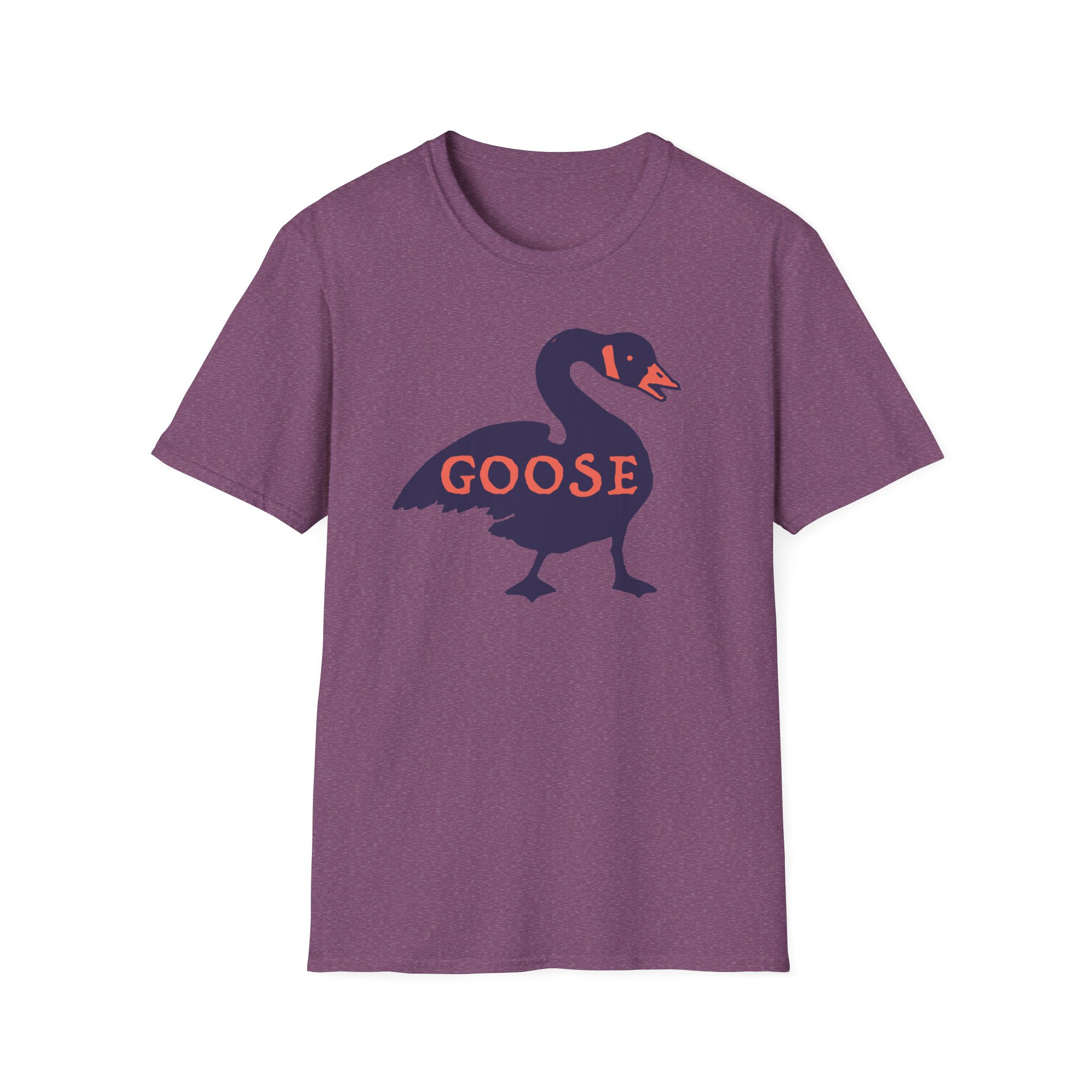 Goose Violet Orange Lot Shirt Unisex Softstyle - Image 55