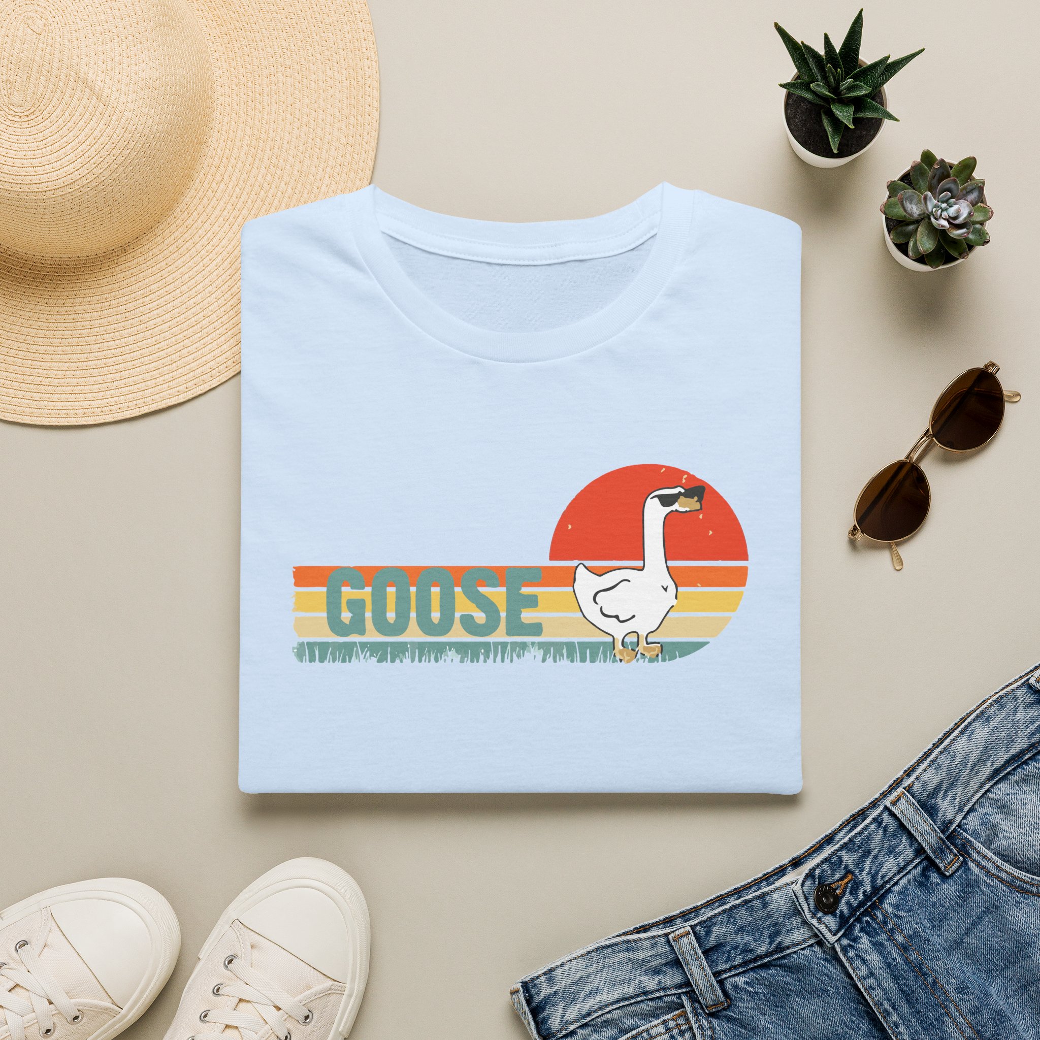 Goose Retro Lot Shirt Unisex Softstyle - Image 33