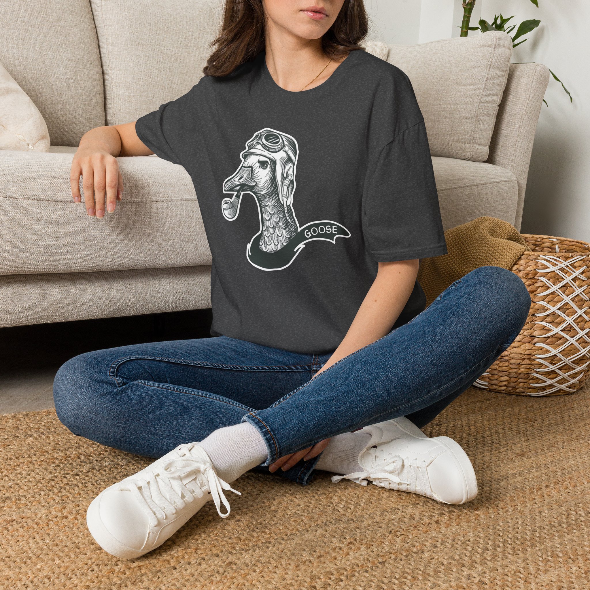 Goose Pilot Lot Shirt Unisex Softstyle - Image 34