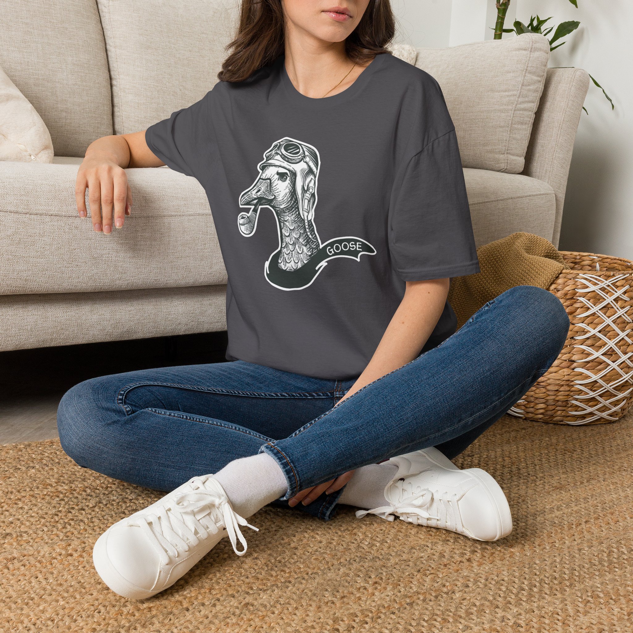 Goose Pilot Lot Shirt Unisex Softstyle - Image 46