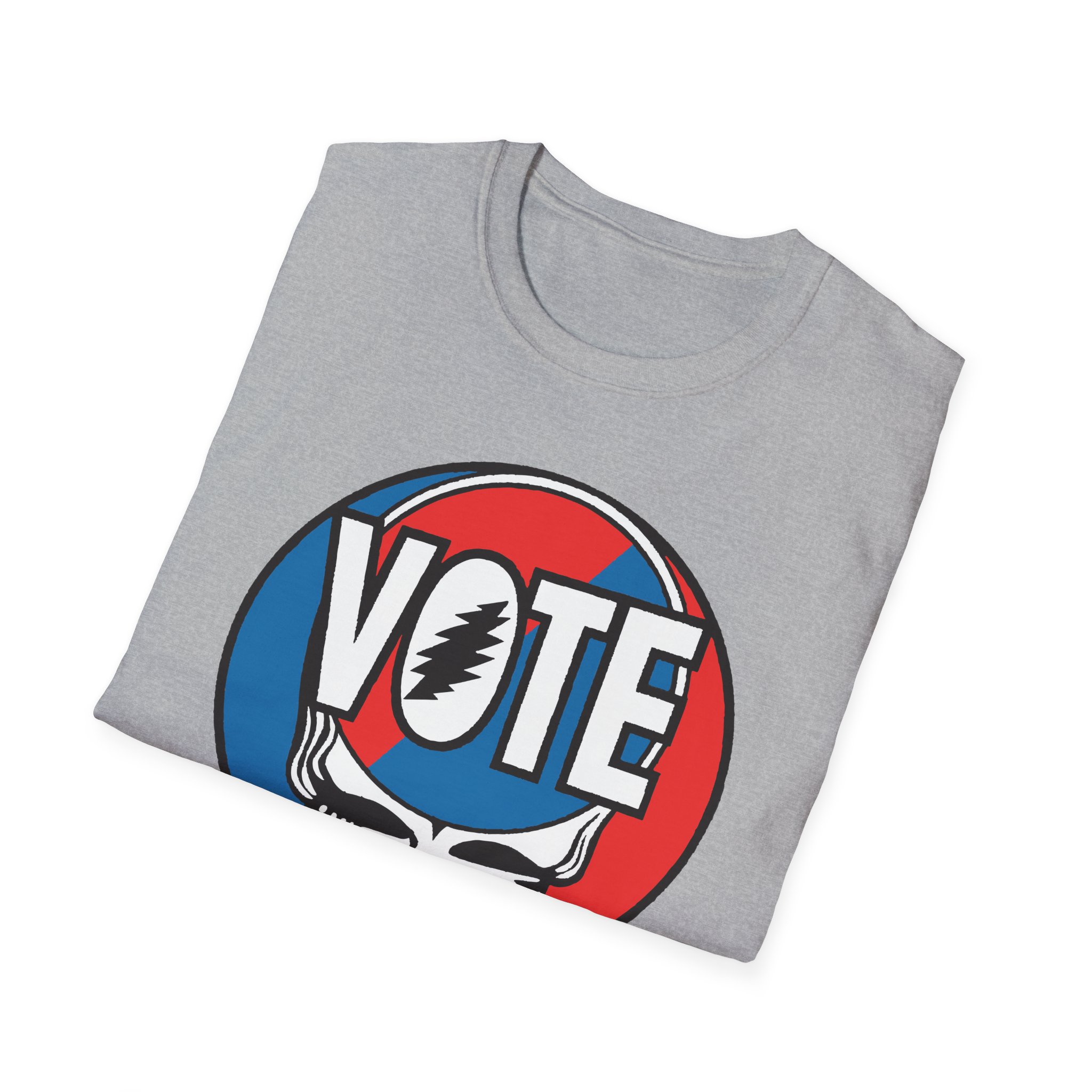 Grateful Dead Vote Lot Shirt Unisex Softstyle T-Shirt - Image 8