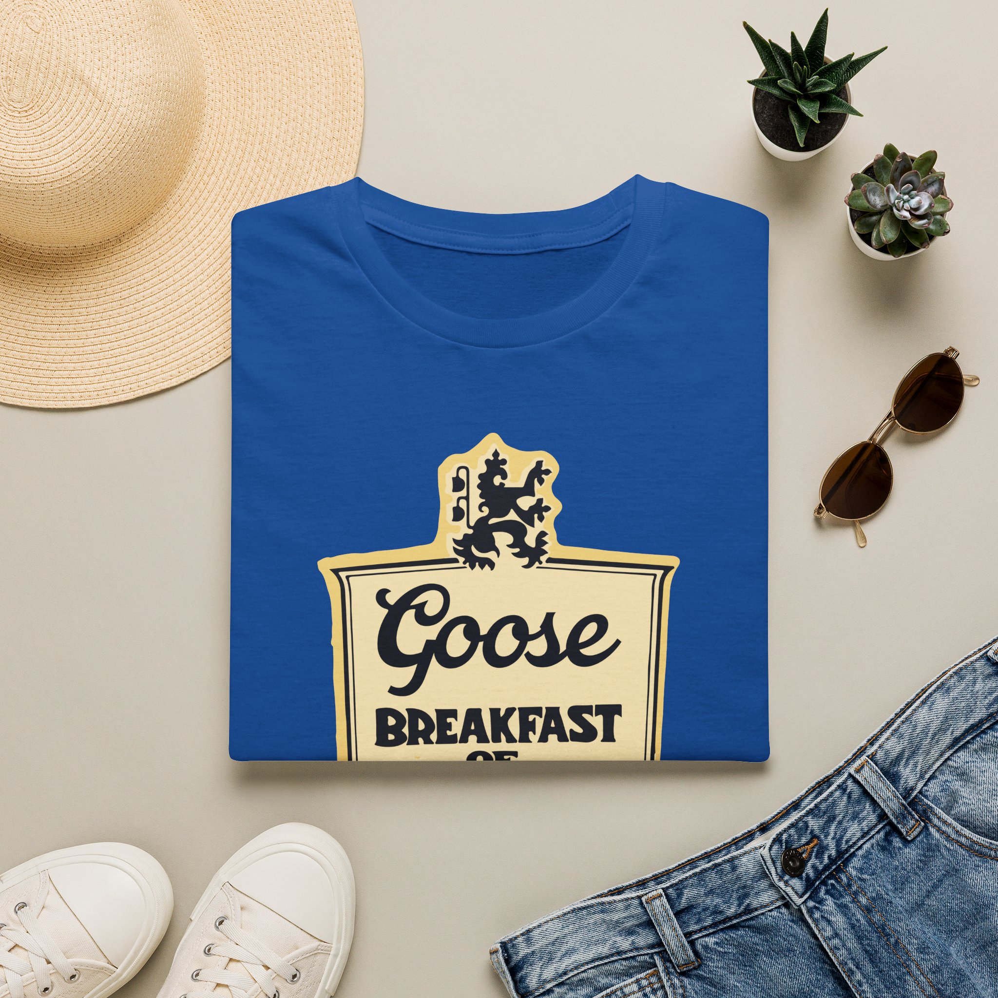 Goose Breakfast of Champions Lot Shirt Unisex Softstyle - Image 45