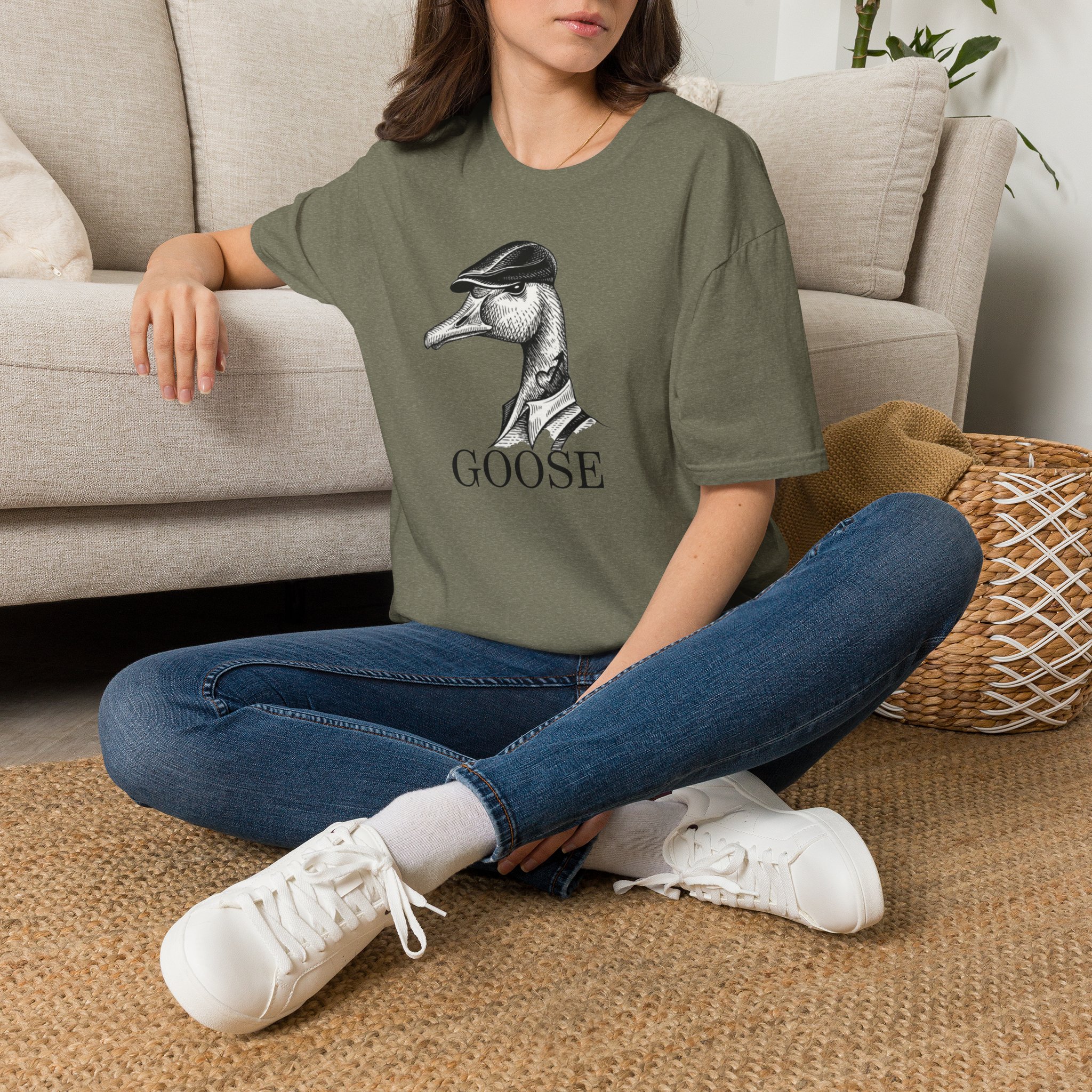 Goose Family Lot Shirt Unisex Softstyle - Image 14