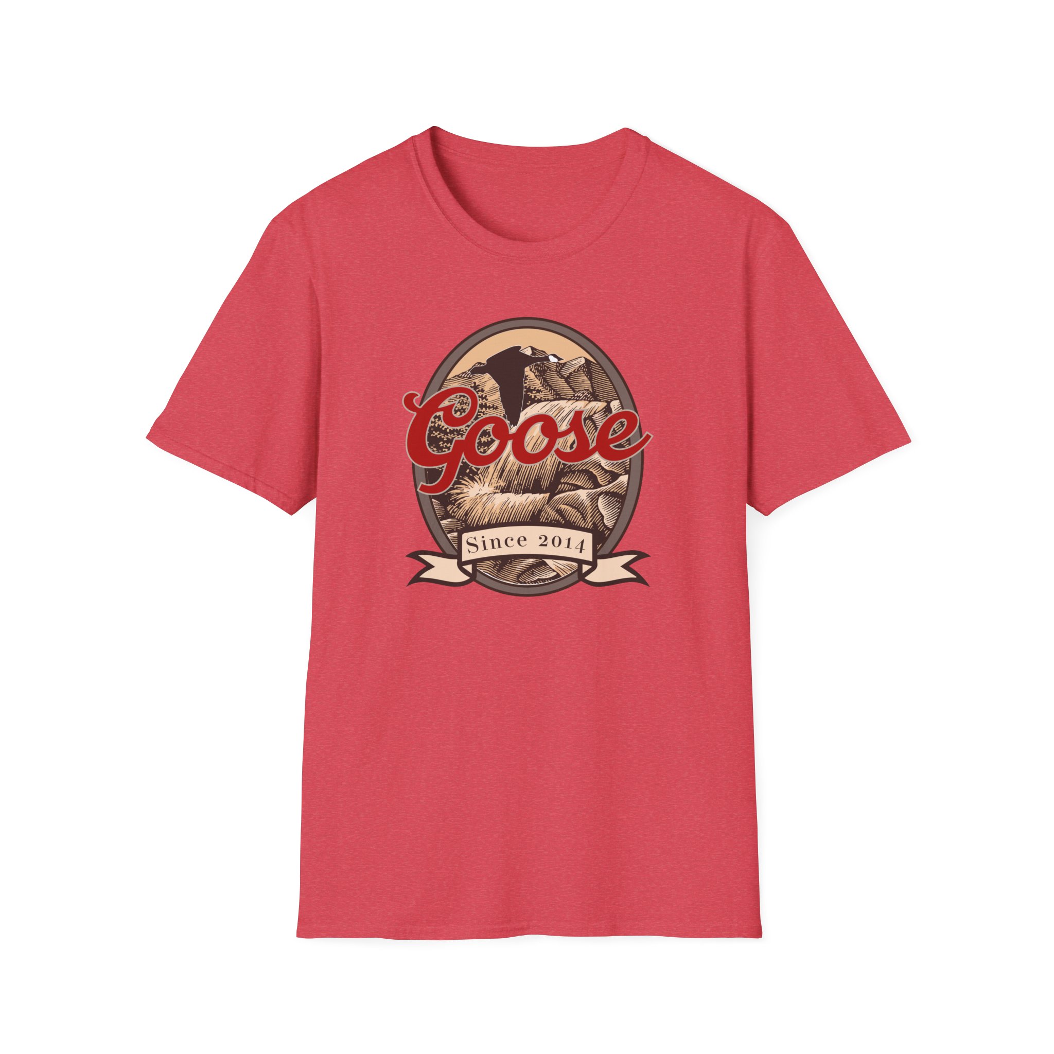 Goose Waterfall Banner Lot Shirt Unisex Softstyle - Image 43