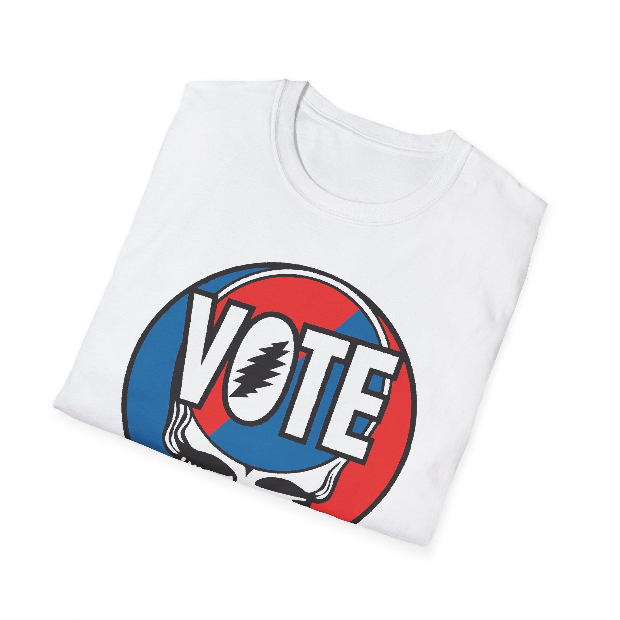 Grateful Dead Vote Lot Shirt Unisex Softstyle T-Shirt - Image 4