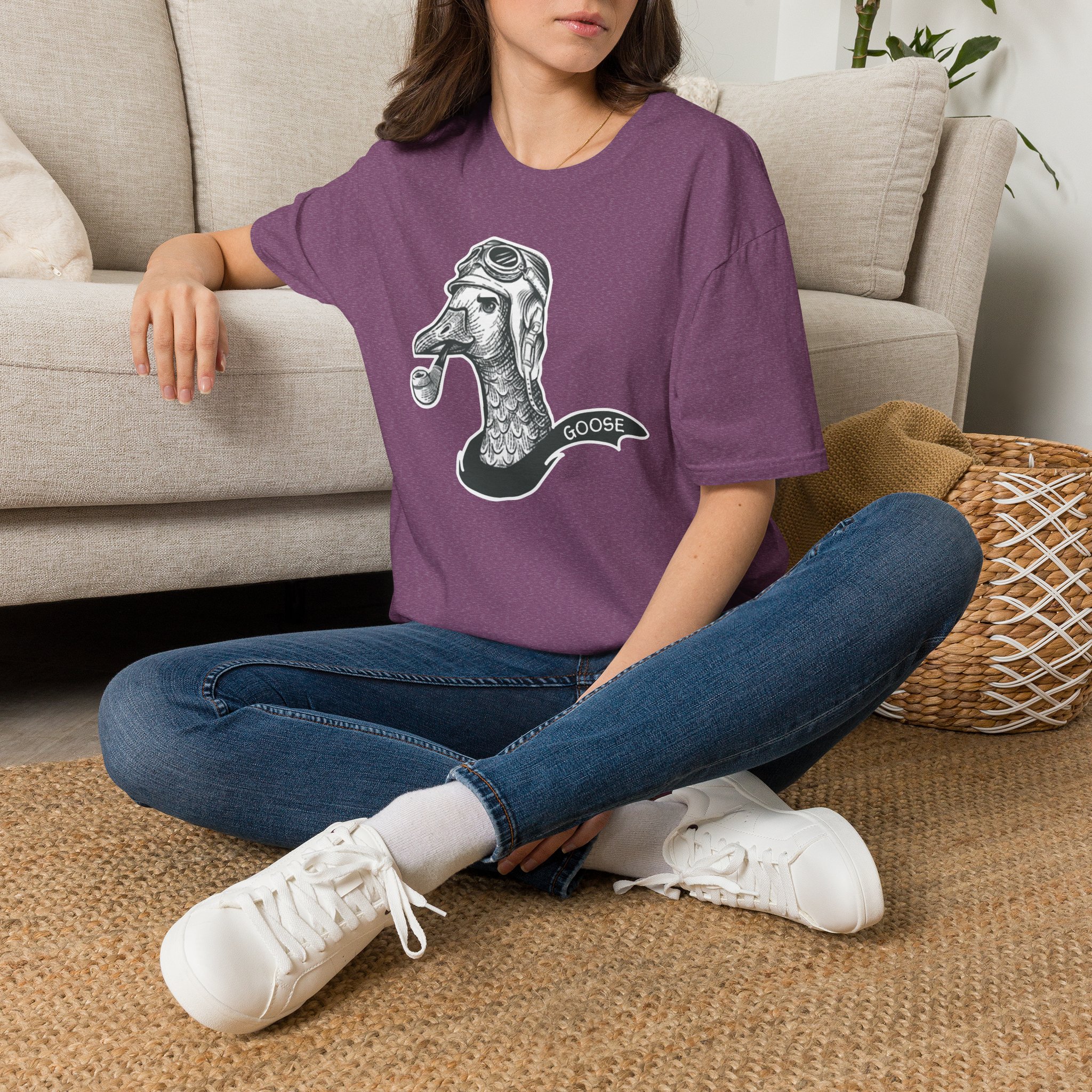 Goose Pilot Lot Shirt Unisex Softstyle - Image 58