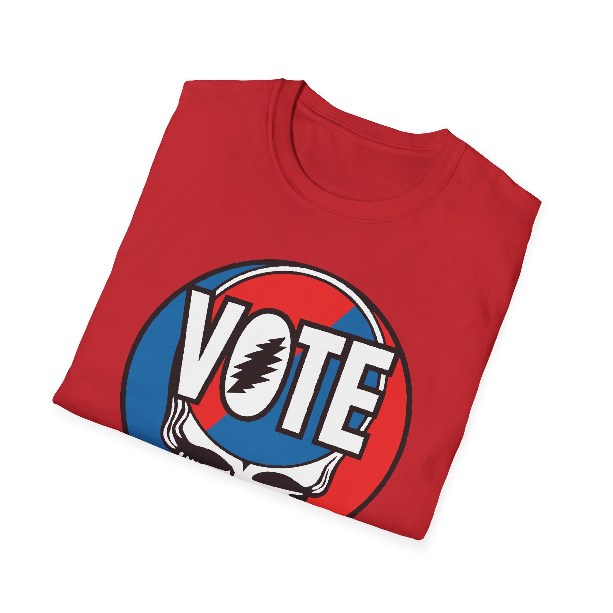 Grateful Dead Vote Lot Shirt Unisex Softstyle T-Shirt - Image 24
