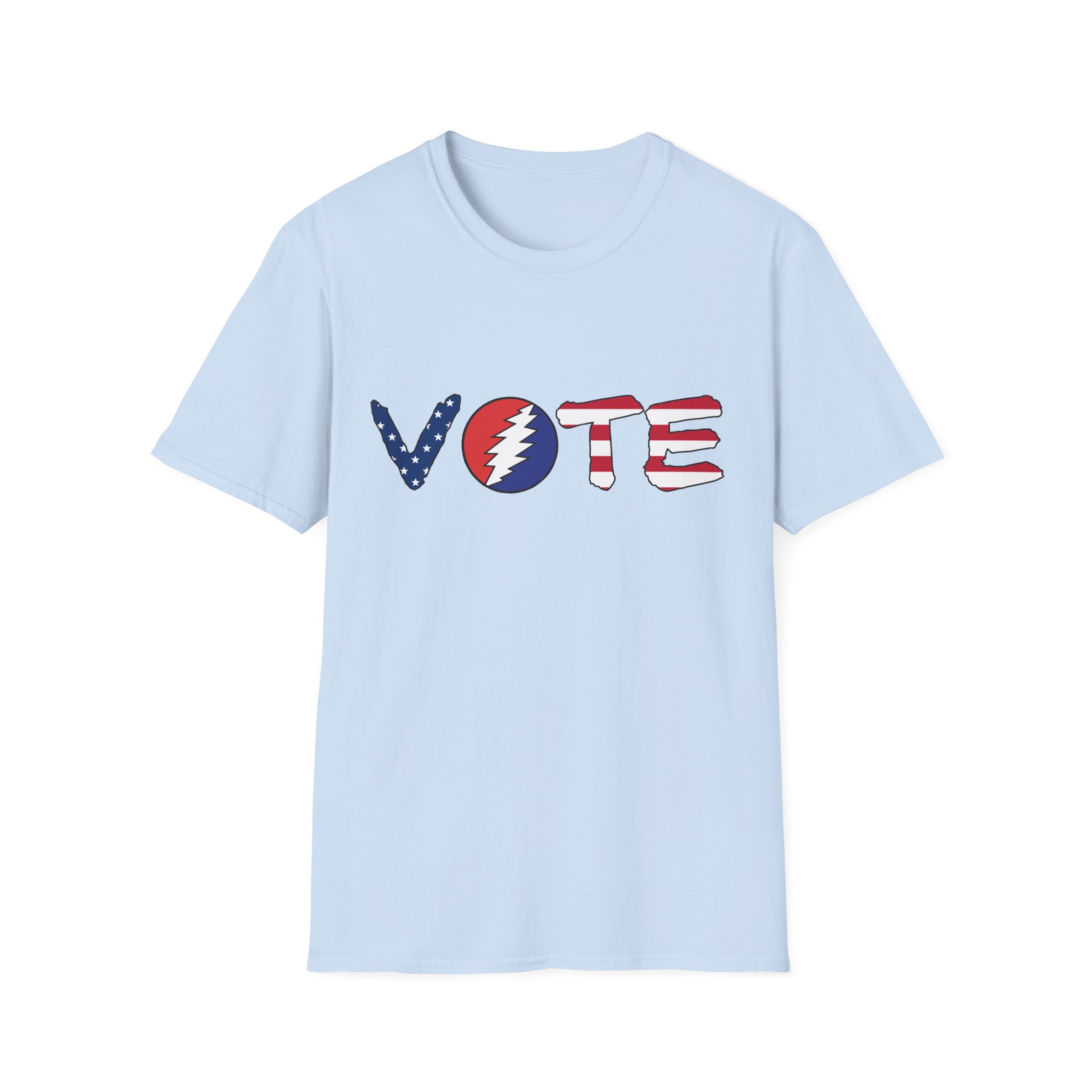 Grateful Dead Vote Lot Shirt Flag Unisex Softstyle - Image 35