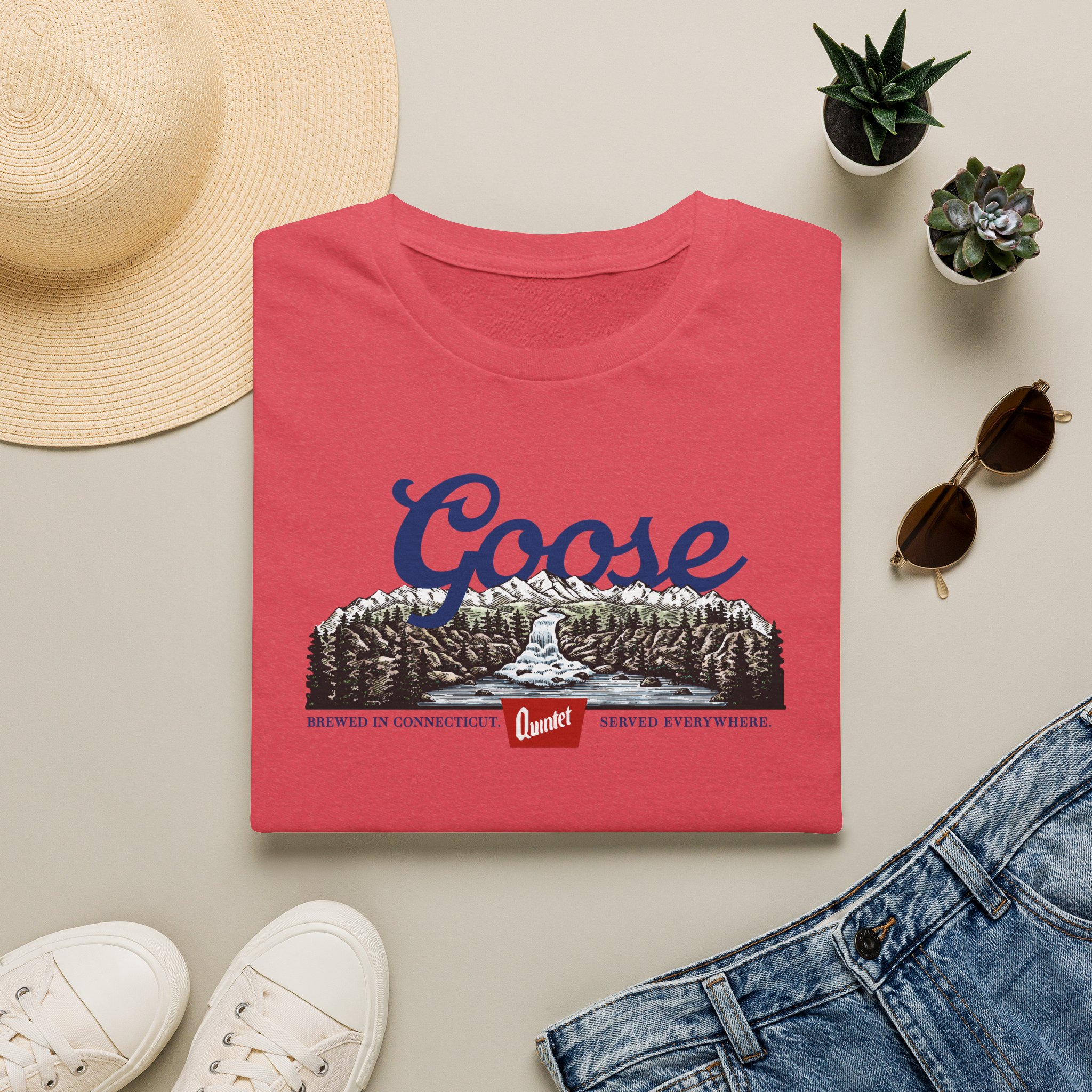 Goose Coors Enjoyed Everywhere Lot Shirt Unisex Softstyle - Image 45