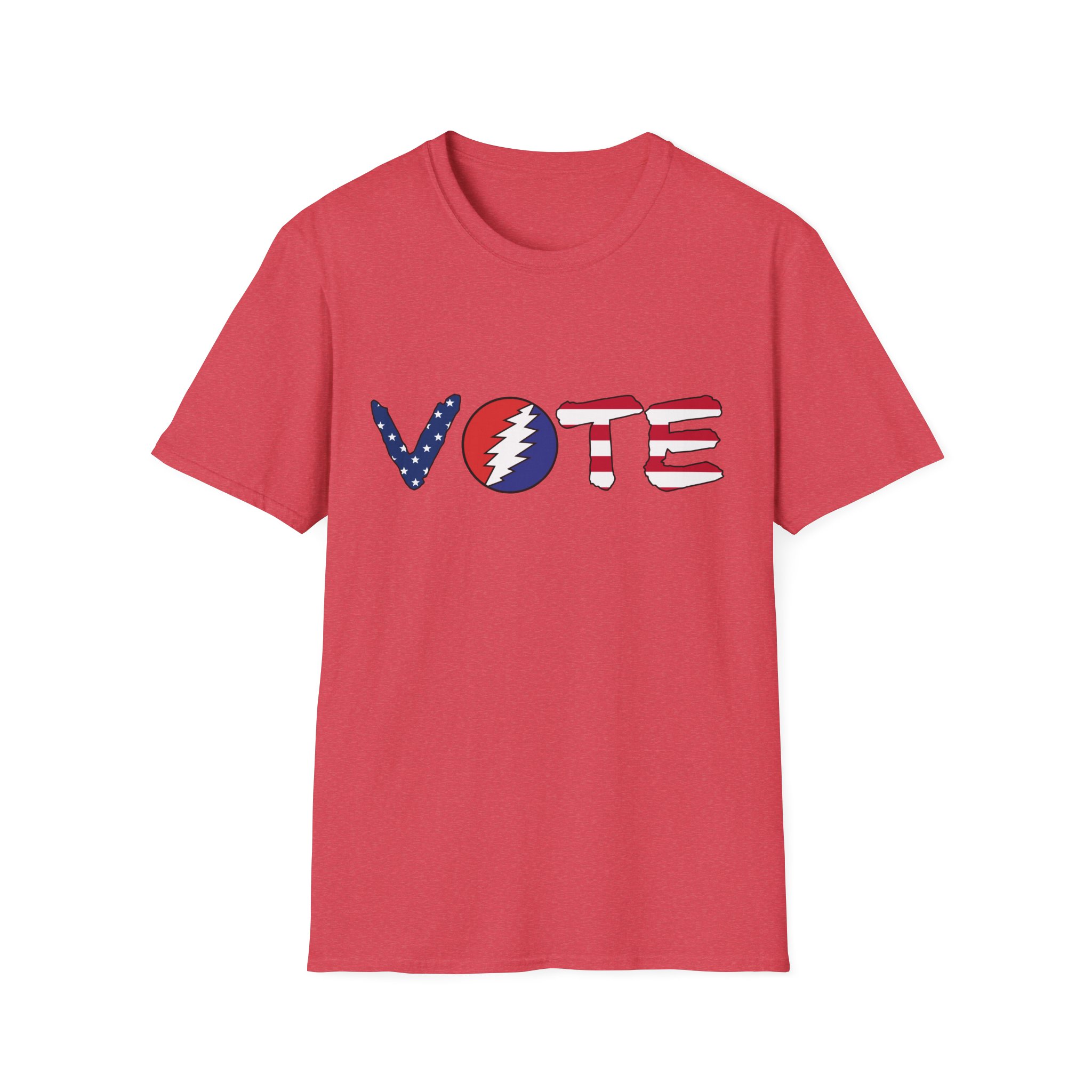 Grateful Dead Vote Lot Shirt Flag Unisex Softstyle - Image 55