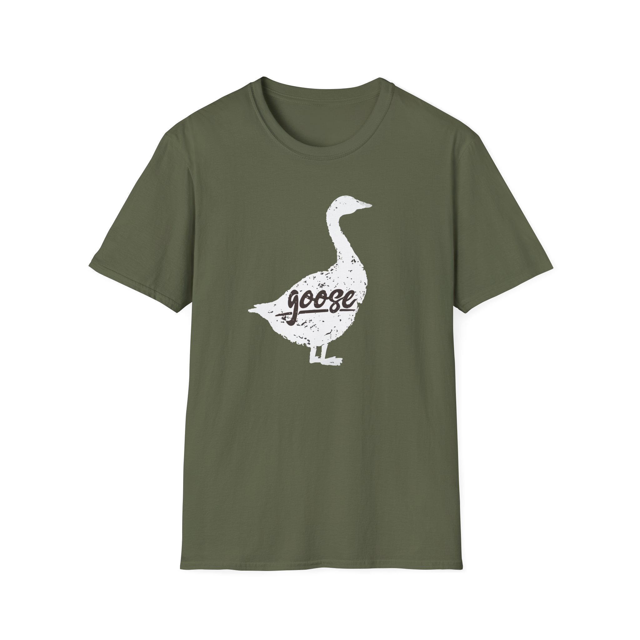 Goose White Goose Lot Shirt Unisex Softstyle - Image 19