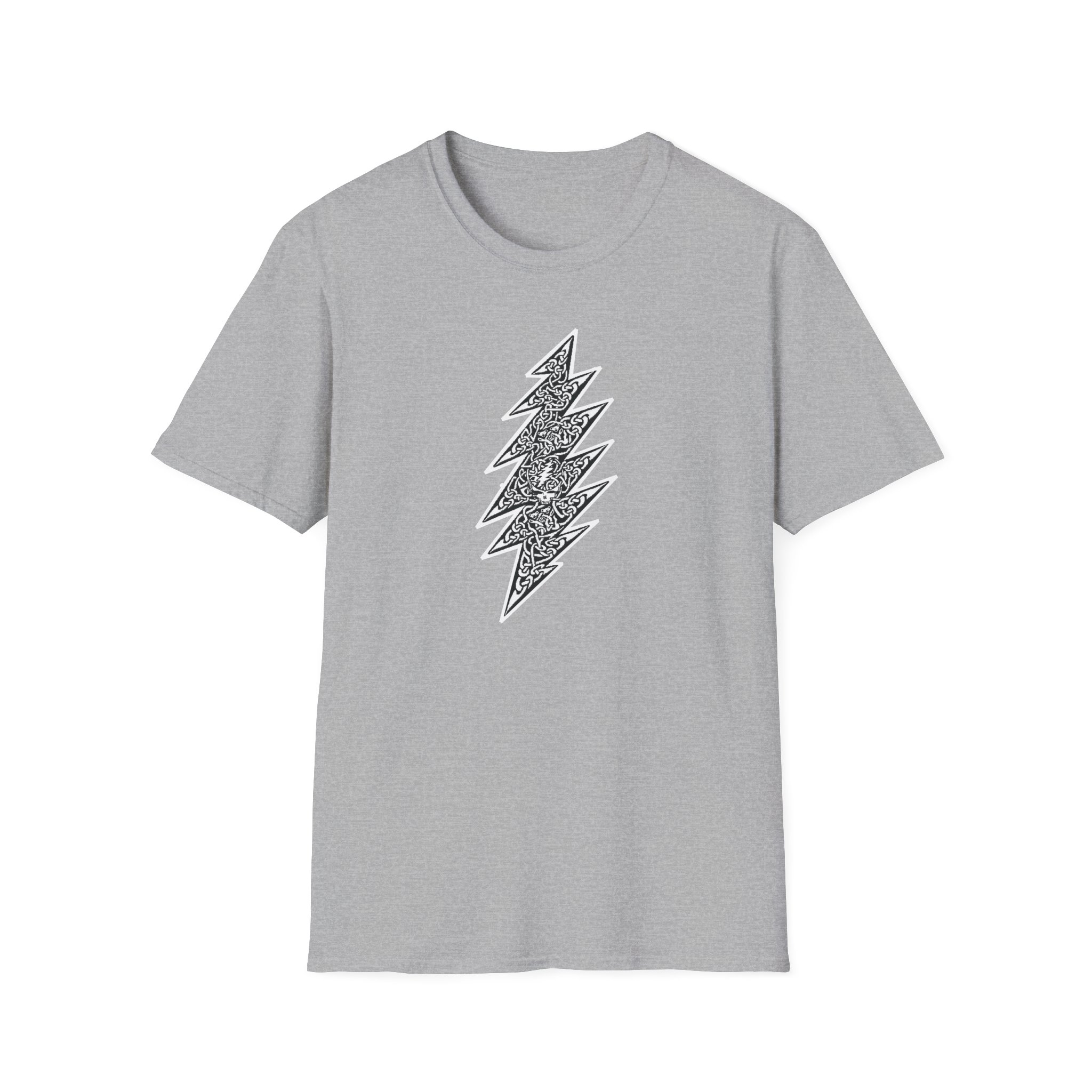 Grateful Dead Celtic Bolt Lot Shirt Unisex Softstyle T-Shirt - Image 7