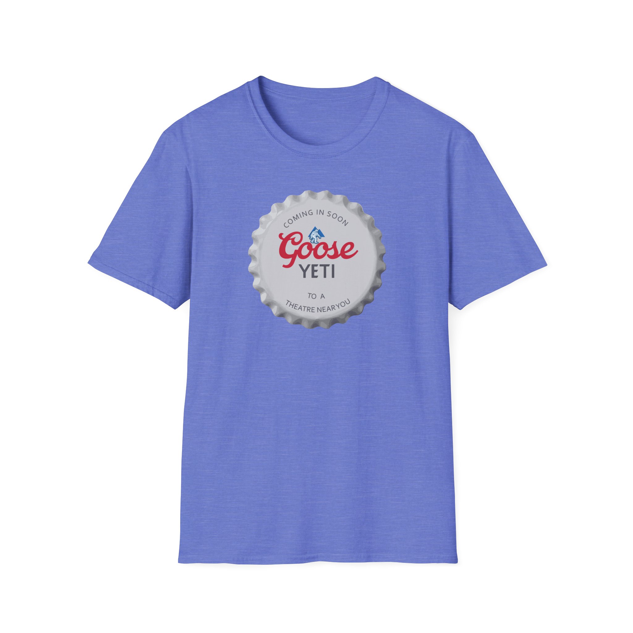 Goose Yeti Bottlecap Lot Shirt Unisex Softstyle - Image 27